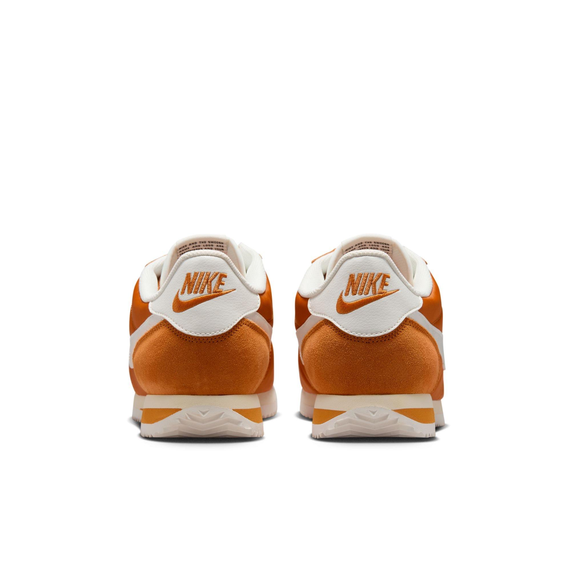 Nike Cortez Textile "Monarch/Sail/Muslin" Men's Shoe - ORANGE/WHITE Thumbnail View 7