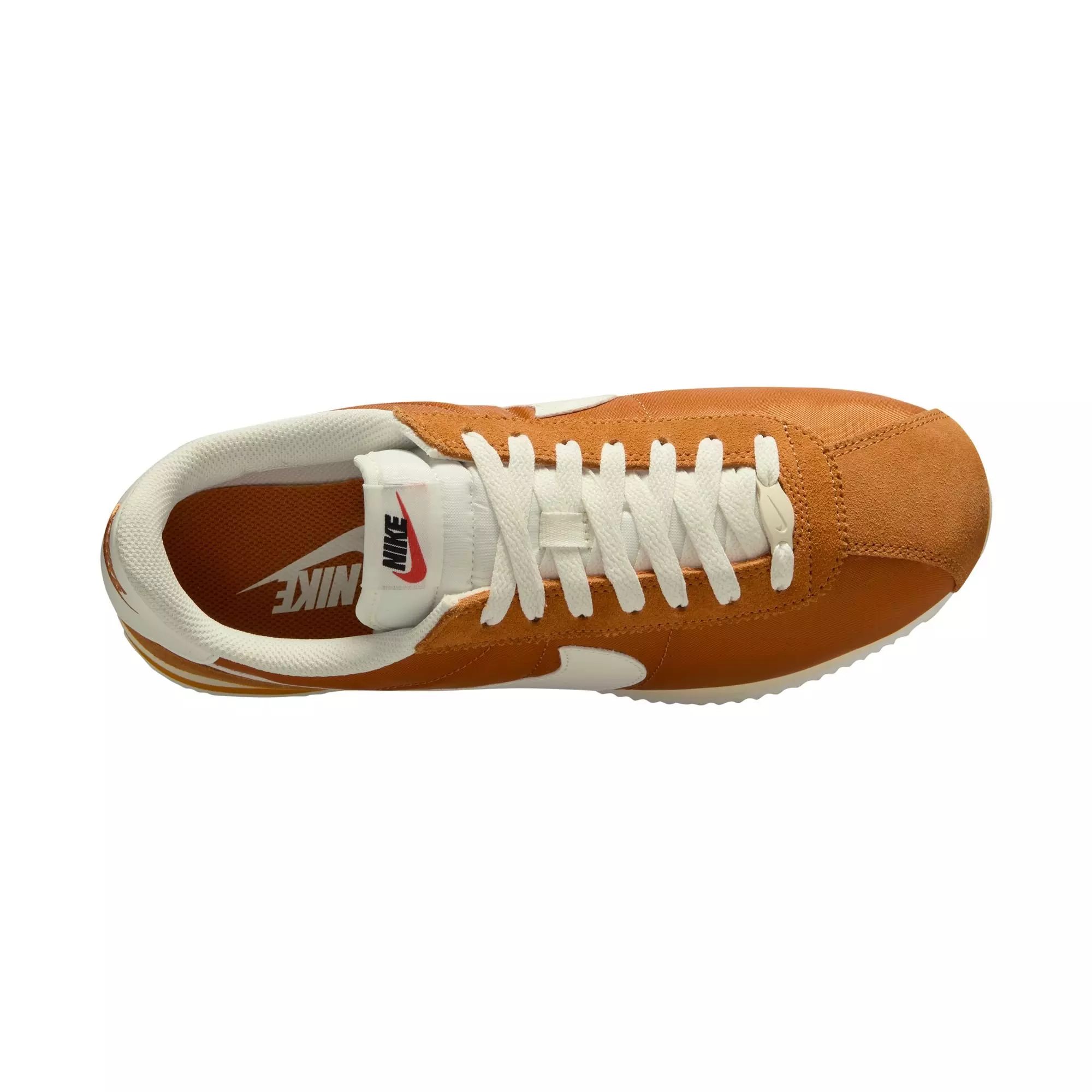 Nike Cortez Textile "Monarch/Sail/Muslin" Men's Shoe - ORANGE/WHITE