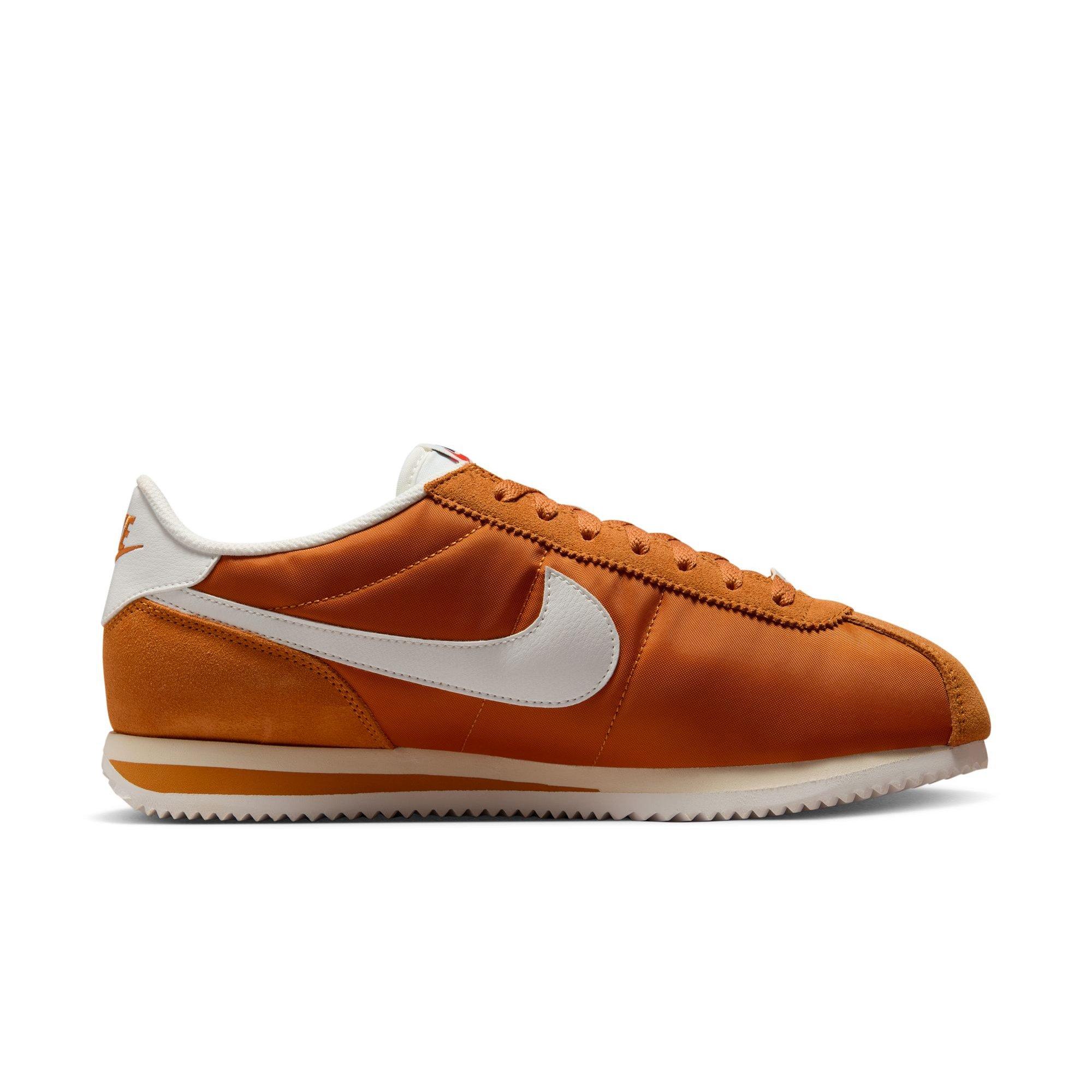 Nike Cortez Textile "Monarch/Sail/Muslin" Men's Shoe - ORANGE/WHITE Thumbnail View 2