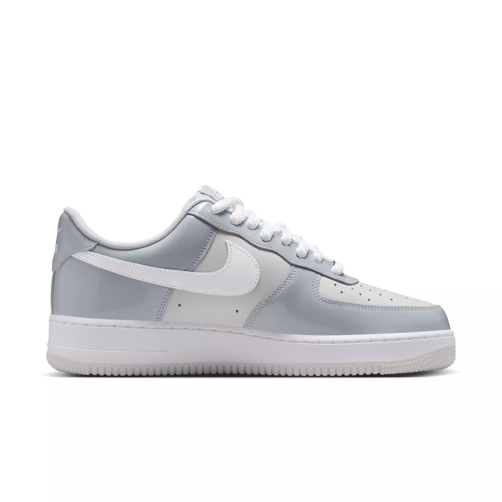 Nike Air Force 1 '07 LV8 "Wolf Grey/White/Vast Grey" Men's Shoe - GREY/WHITE