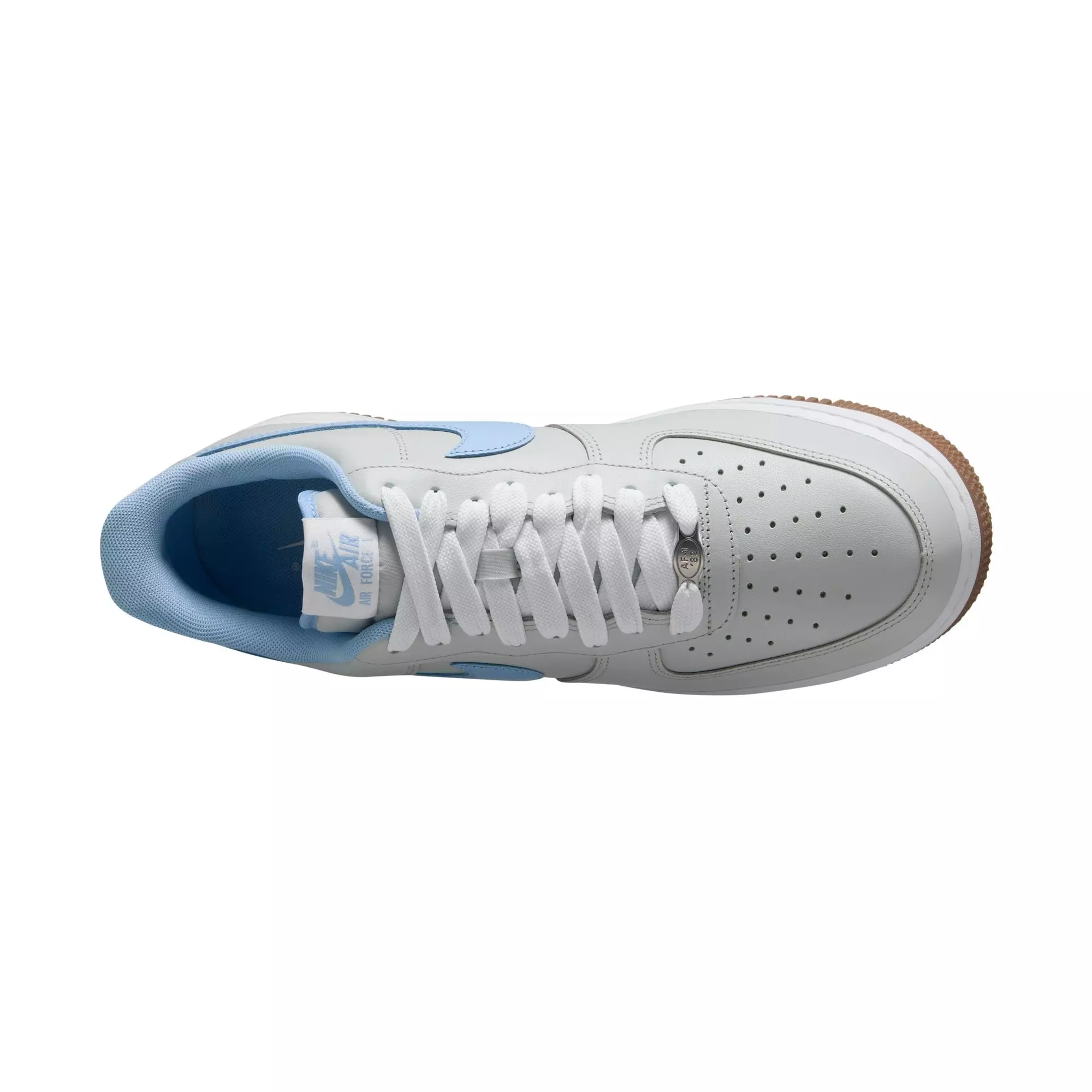 Nike Air Force 1 '07 LV8 "Photon Dust/Psychic Blue/White" Men's Shoe - GREY/BLUE