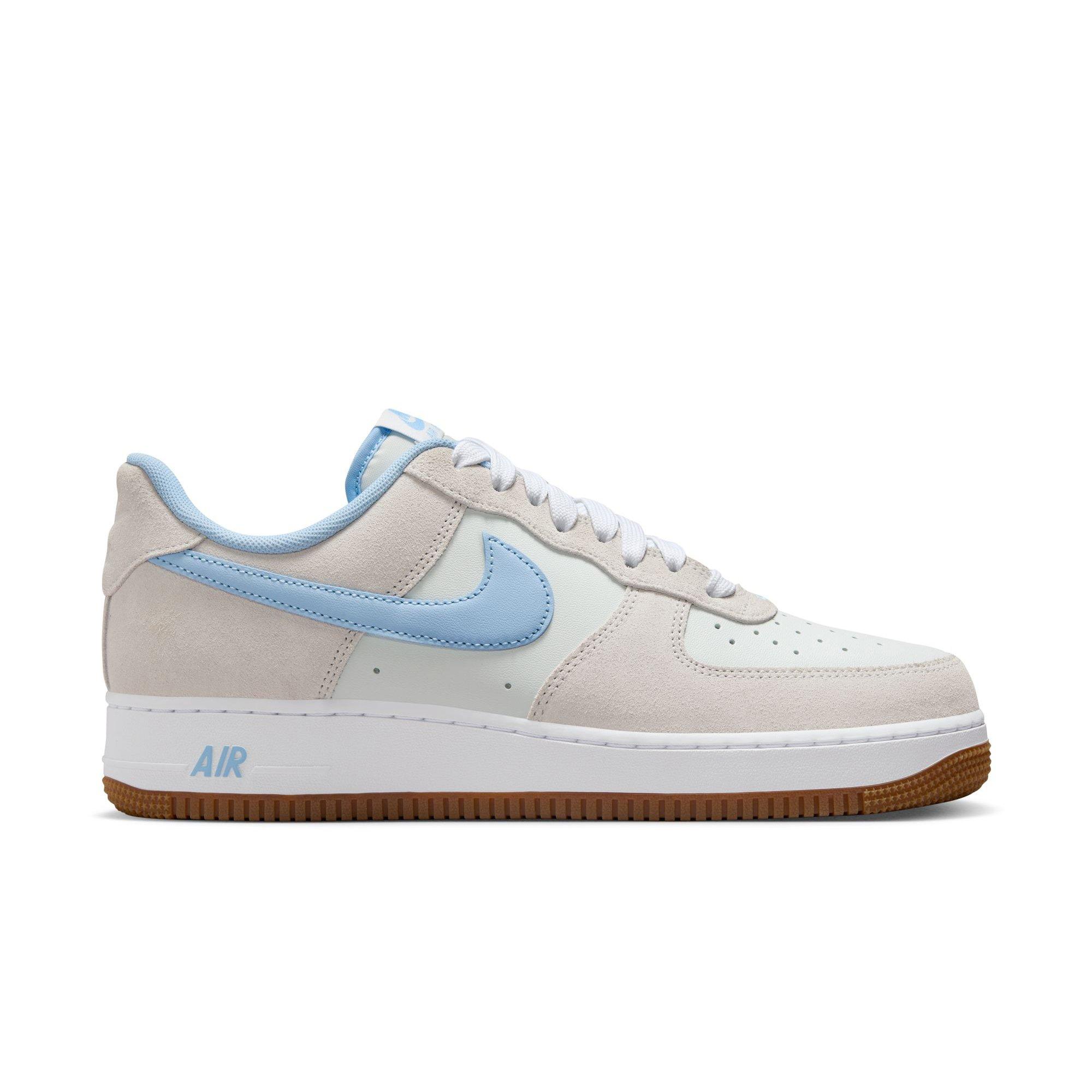 Nike Air Force 1 '07 LV8 "Photon Dust/Psychic Blue/White" Men's Shoe - GREY/BLUE Thumbnail View 1