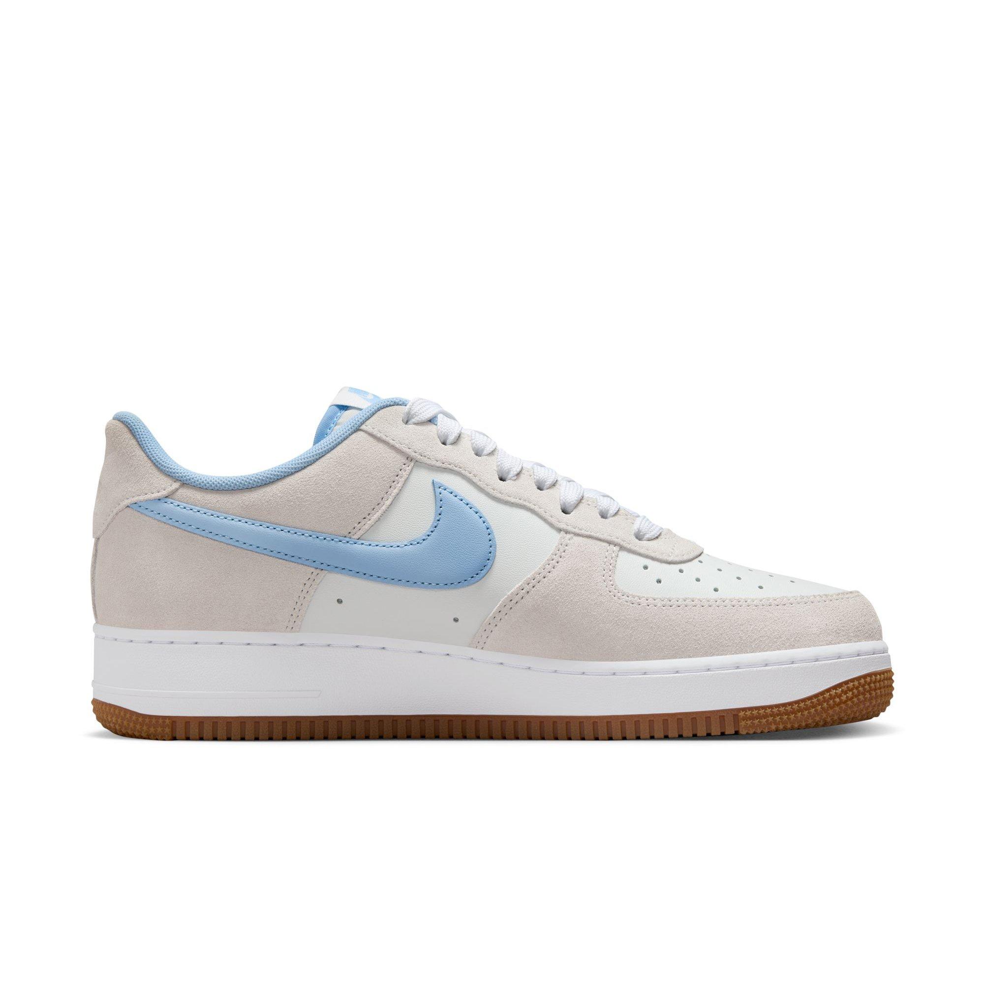 Nike Air Force 1 '07 LV8 "Photon Dust/Psychic Blue/White" Men's Shoe - GREY/BLUE Thumbnail View 2