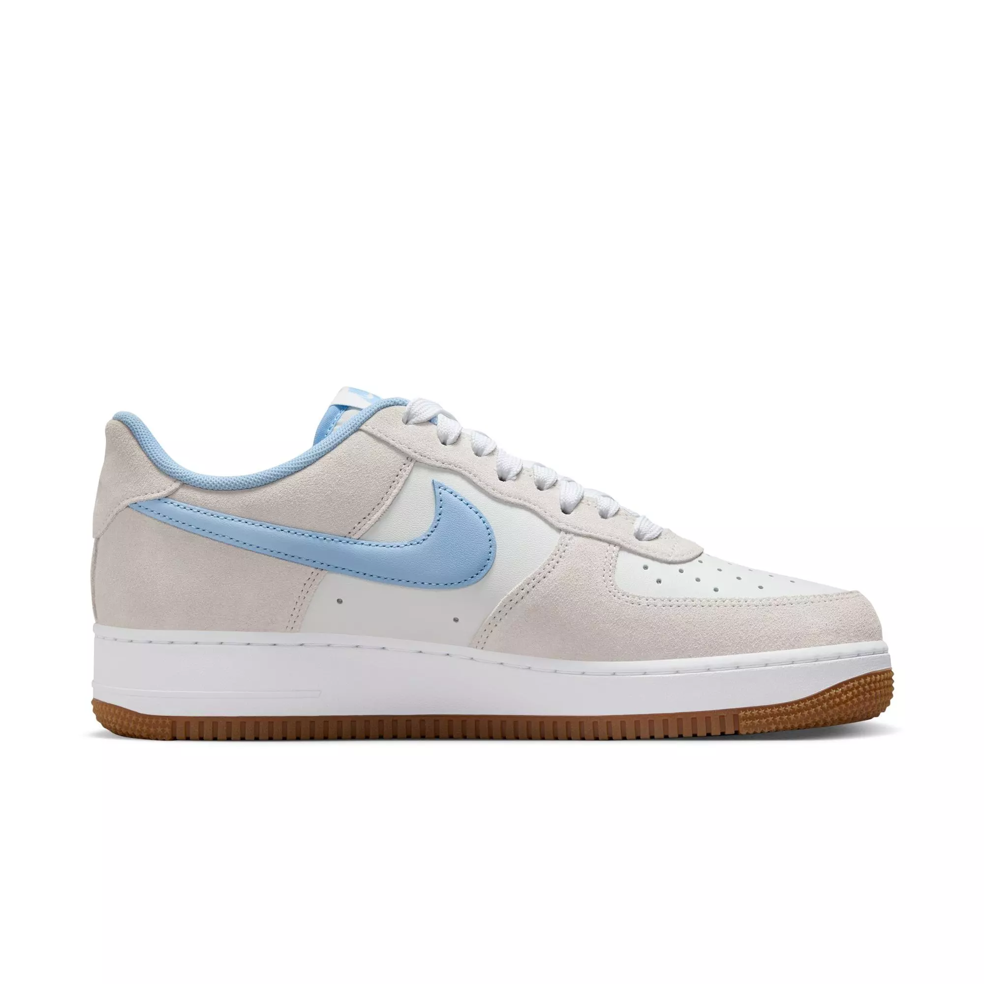 Nike Air Force 1 '07 LV8 "Photon Dust/Psychic Blue/White" Men's Shoe - GREY/BLUE