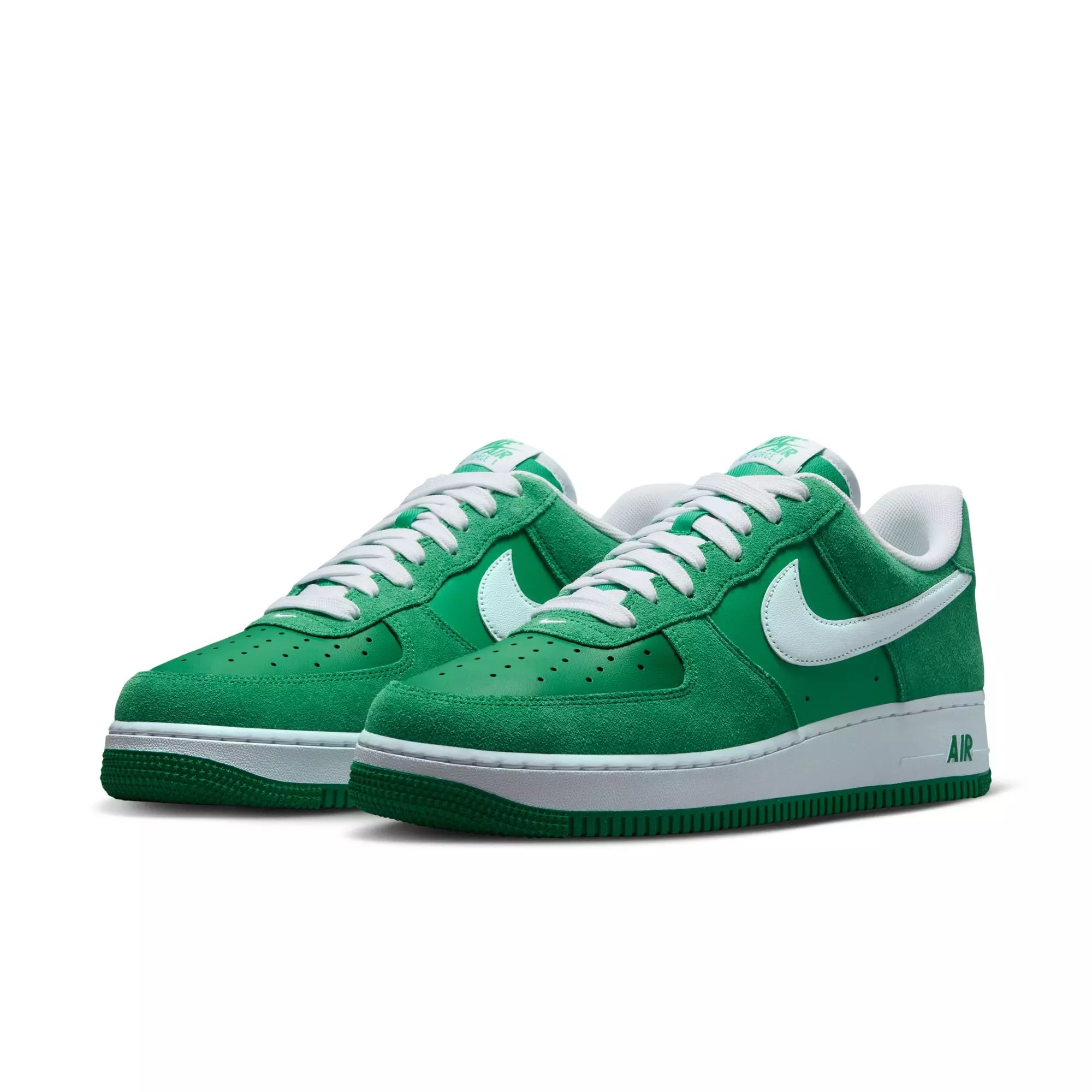 Nike Air Force 1 '07 LV8 "Stadium Green/White" Men's Shoe - GREEN/WHITE