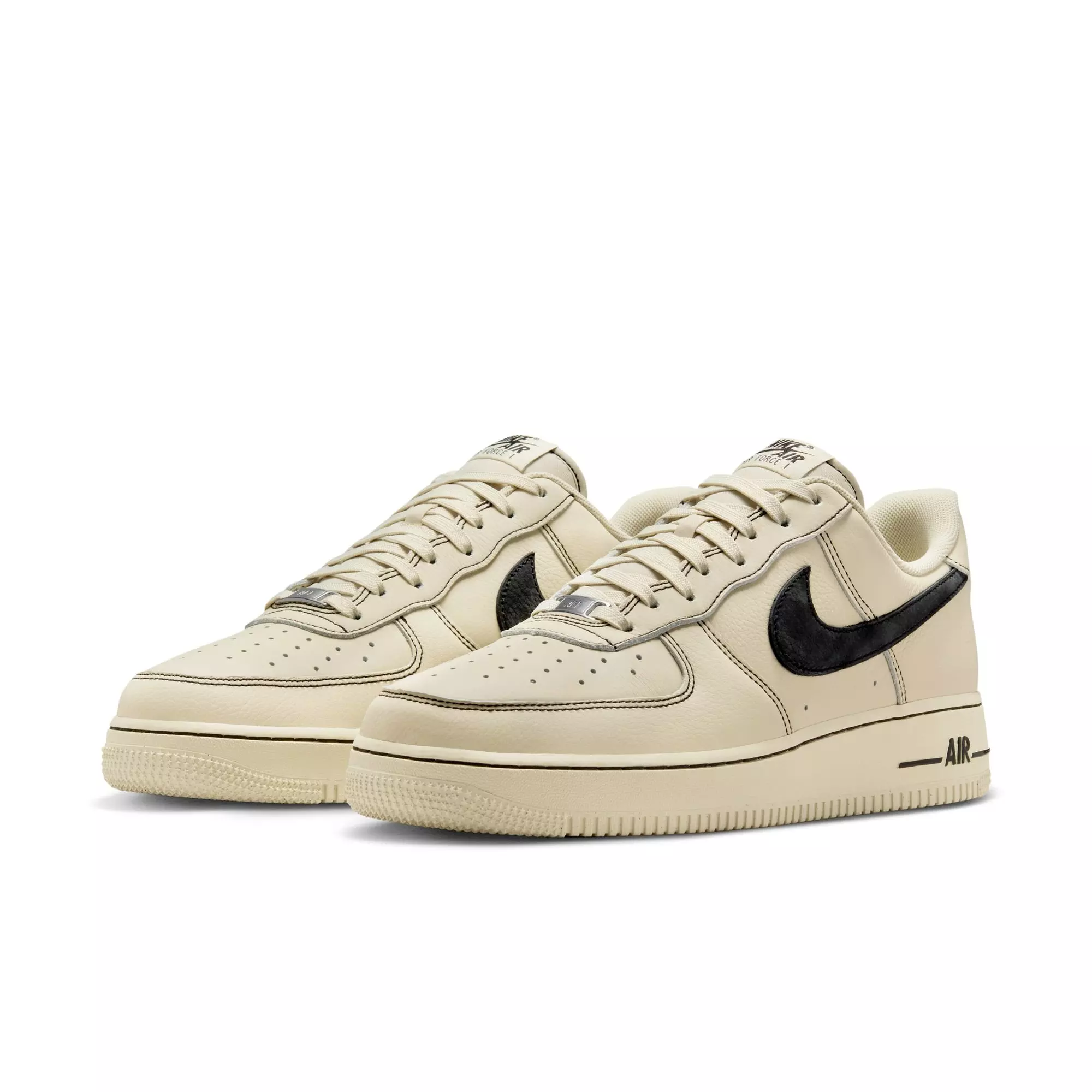 Nike Air Force 1 '07 LV8 "Lt Khaki/Black" Men's Shoe - KHAKI/BLACK