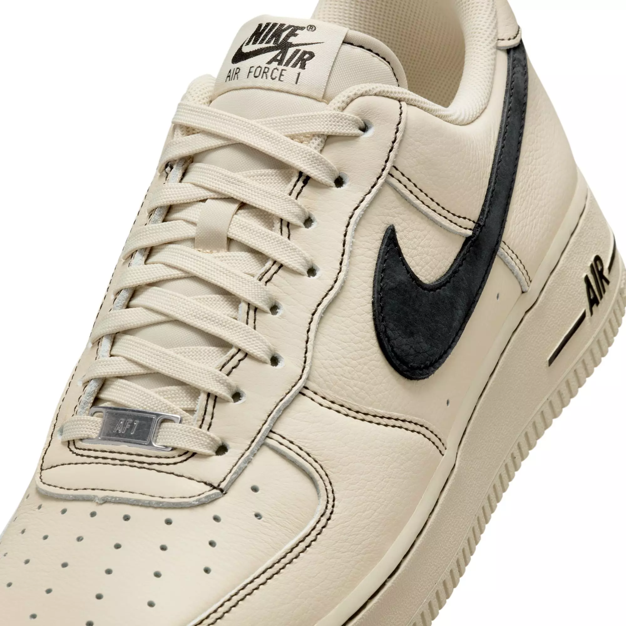 Nike Air Force 1 '07 LV8 "Lt Khaki/Black" Men's Shoe - KHAKI/BLACK