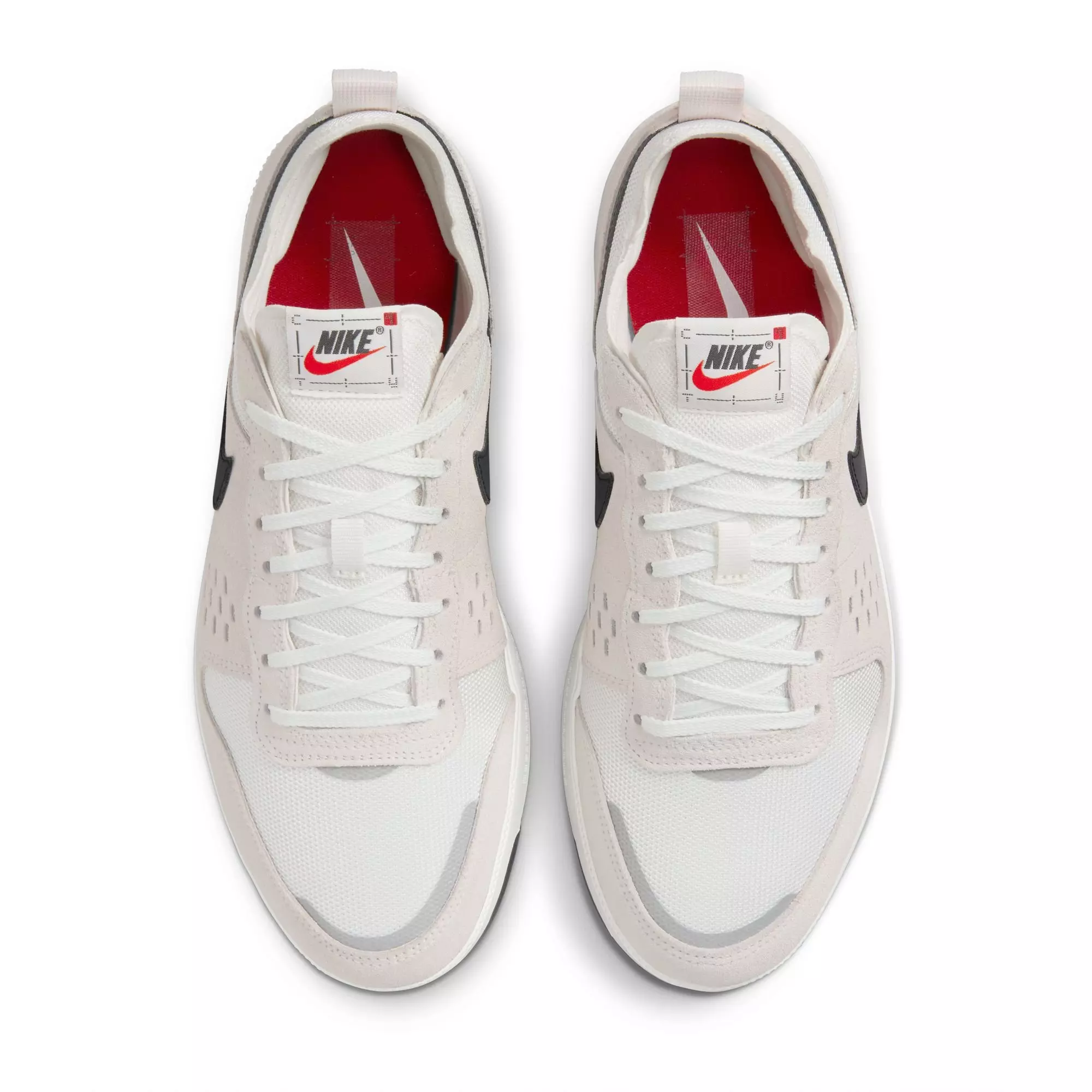 Nike C1TY "Summit White/Black/Fire Red" Men's Shoe - WHITE/BLACK