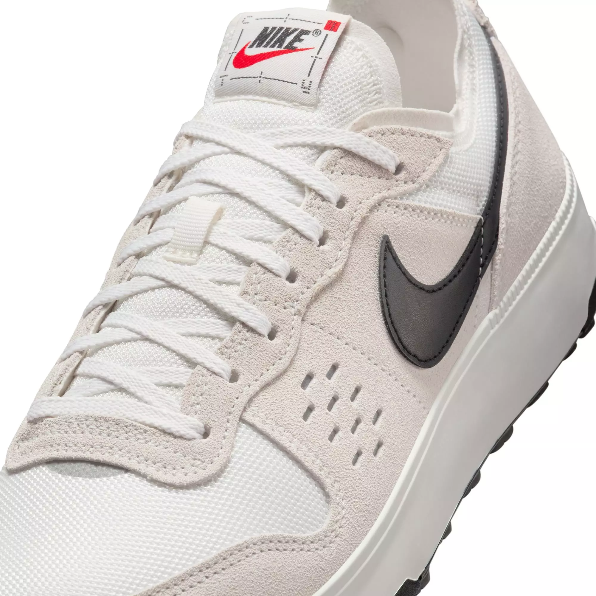 Nike C1TY "Summit White/Black/Fire Red" Men's Shoe - WHITE/BLACK