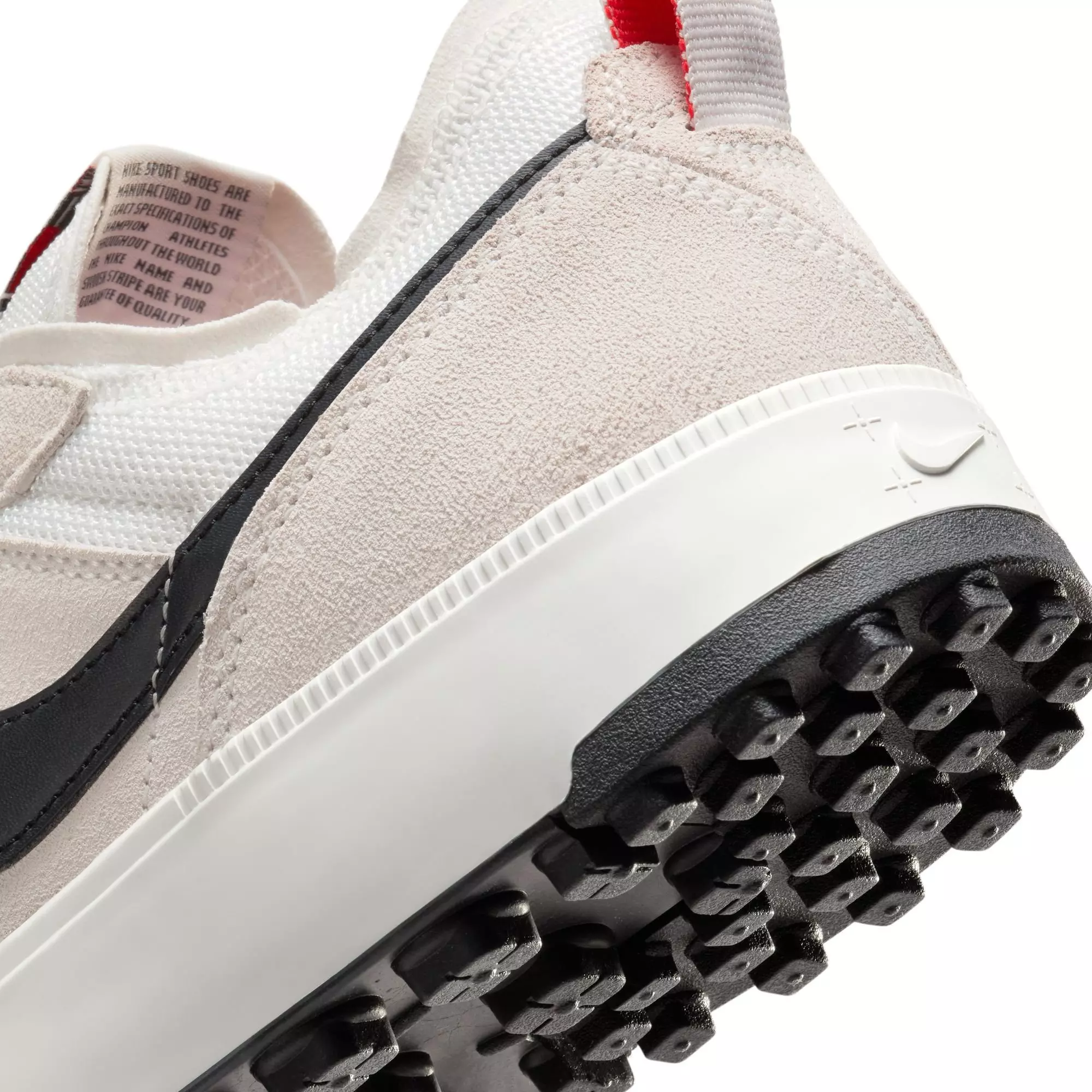 Nike C1TY "Summit White/Black/Fire Red" Men's Shoe - WHITE/BLACK