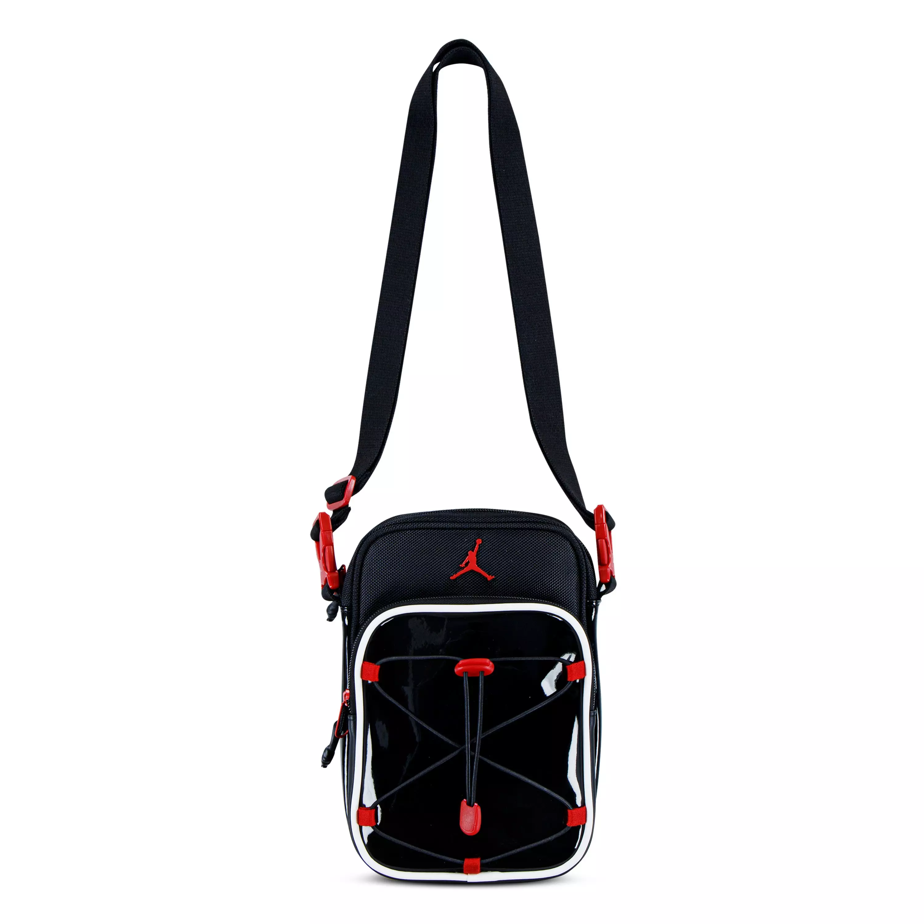 Jordan Festival Crossbody Bag - Black/Red - BLACK