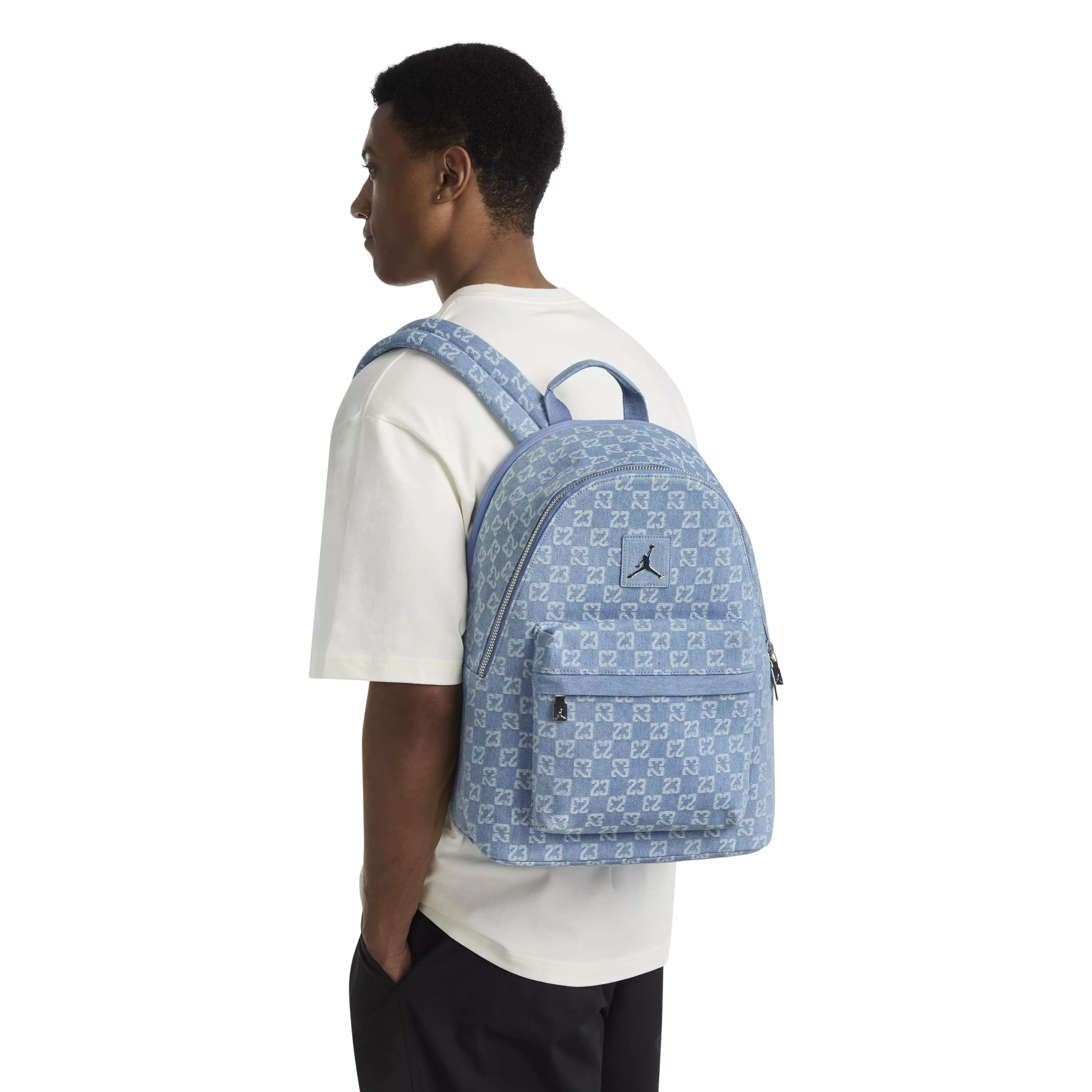 Jordan Monogram Backpack - Denim - DENIM