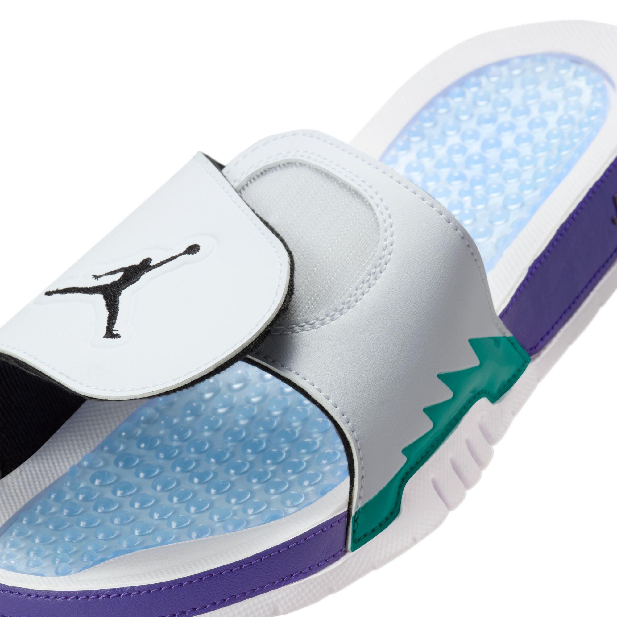 ◆Nike◆ Jordan Hydro 5 Retro Slide M White New Emerald Grap Jordan Hydro Retro 5 
