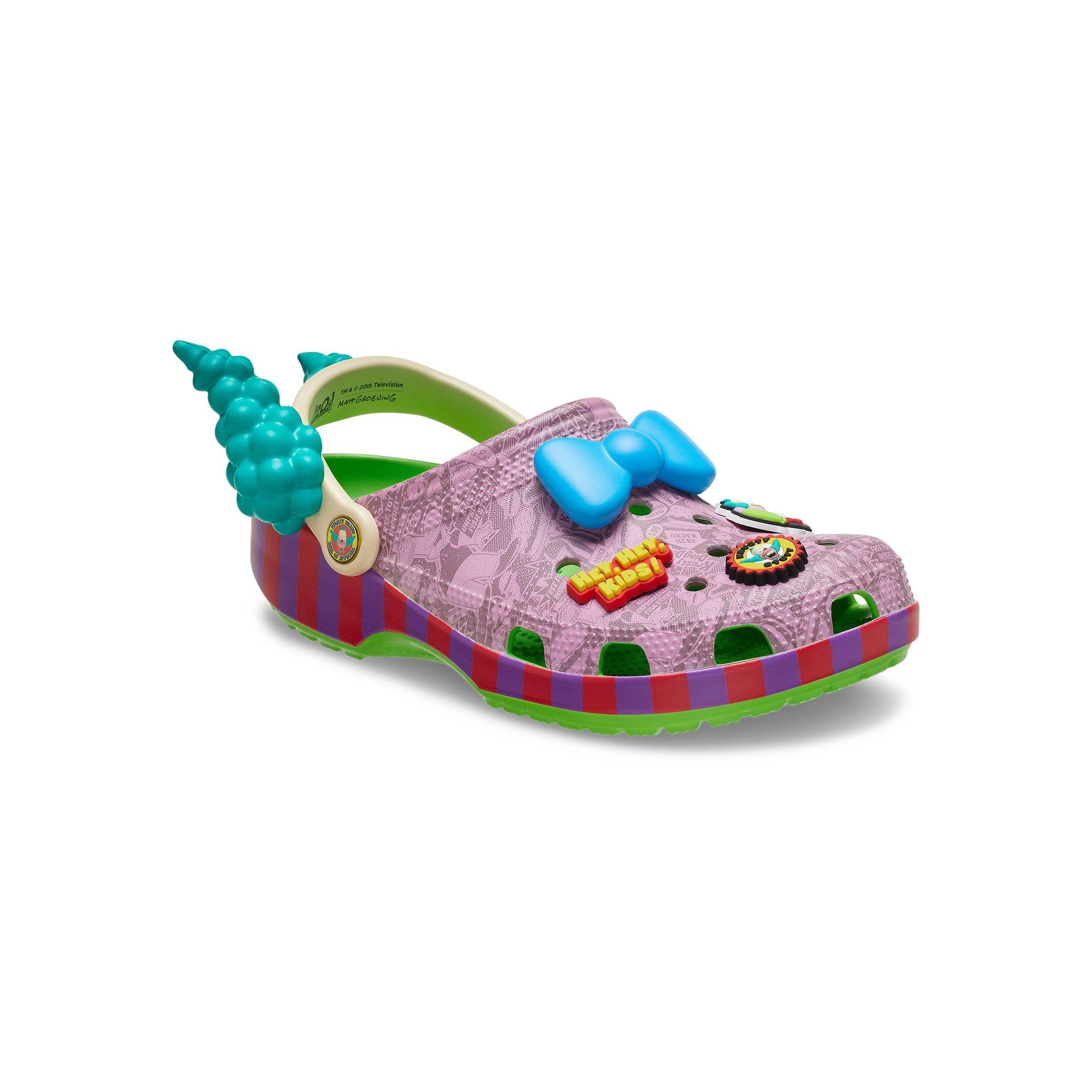 Crocs x The Simpsons Classic "Krusty" Unisex Clog - MULTI-COLOR Thumbnail View 3