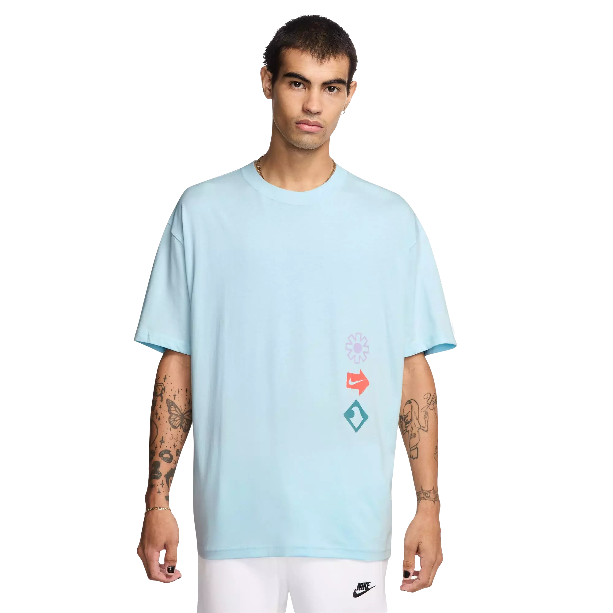 Nike Men's Sportswear Max90 Tee - Light Blue - LIGHT BLUE