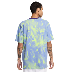 Nike Men's Sportswear Max90 Tee-Blue/Yellow