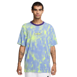 Nike Men's Sportswear Max90 Tee-Blue/Yellow