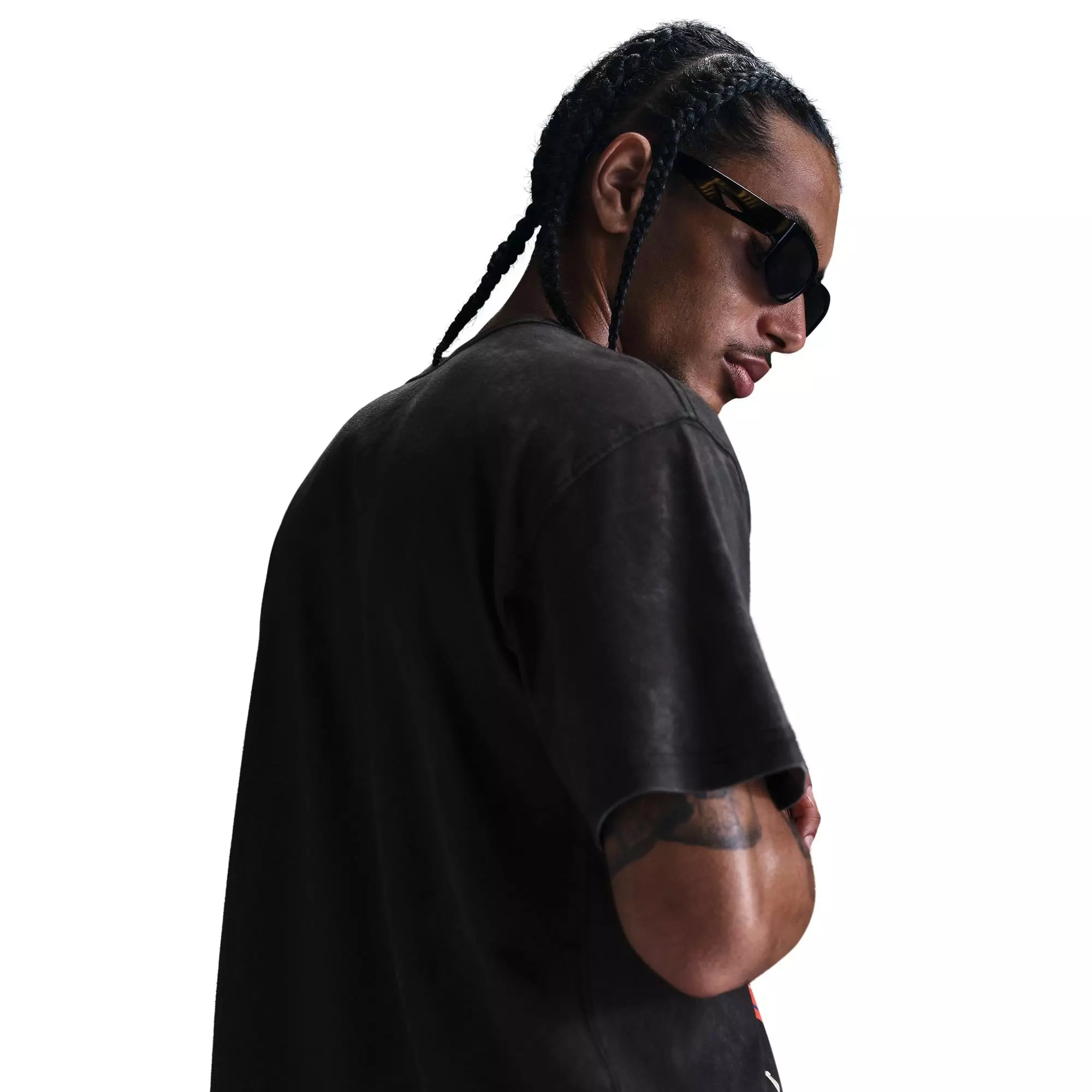 Nike Men's Max90 Basketball Tee - Black - BLACK