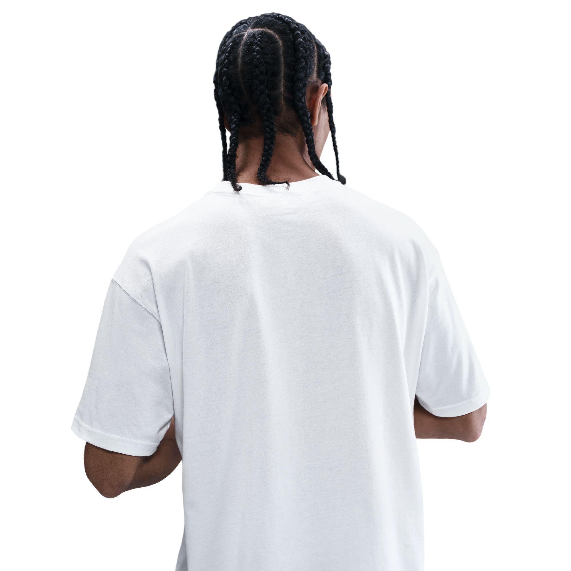 Nike Men's Sportswear Max90 Play Attention Graphic Tee - WHITE Thumbnail View 4