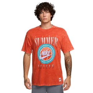 Nike Men's Max90 Basketball Tee-Orange