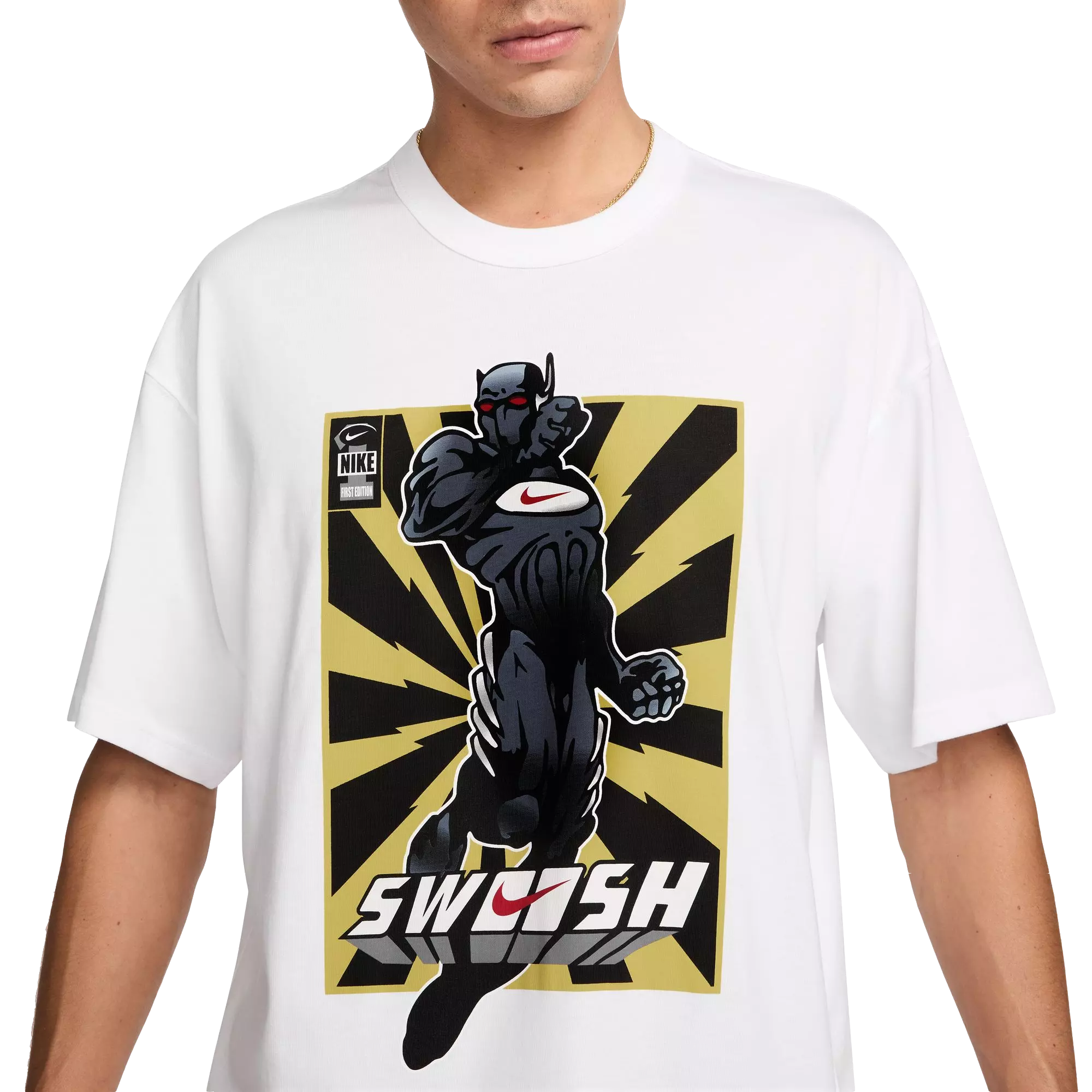 Nike Men's Max90 Fitness Tee - WHITE