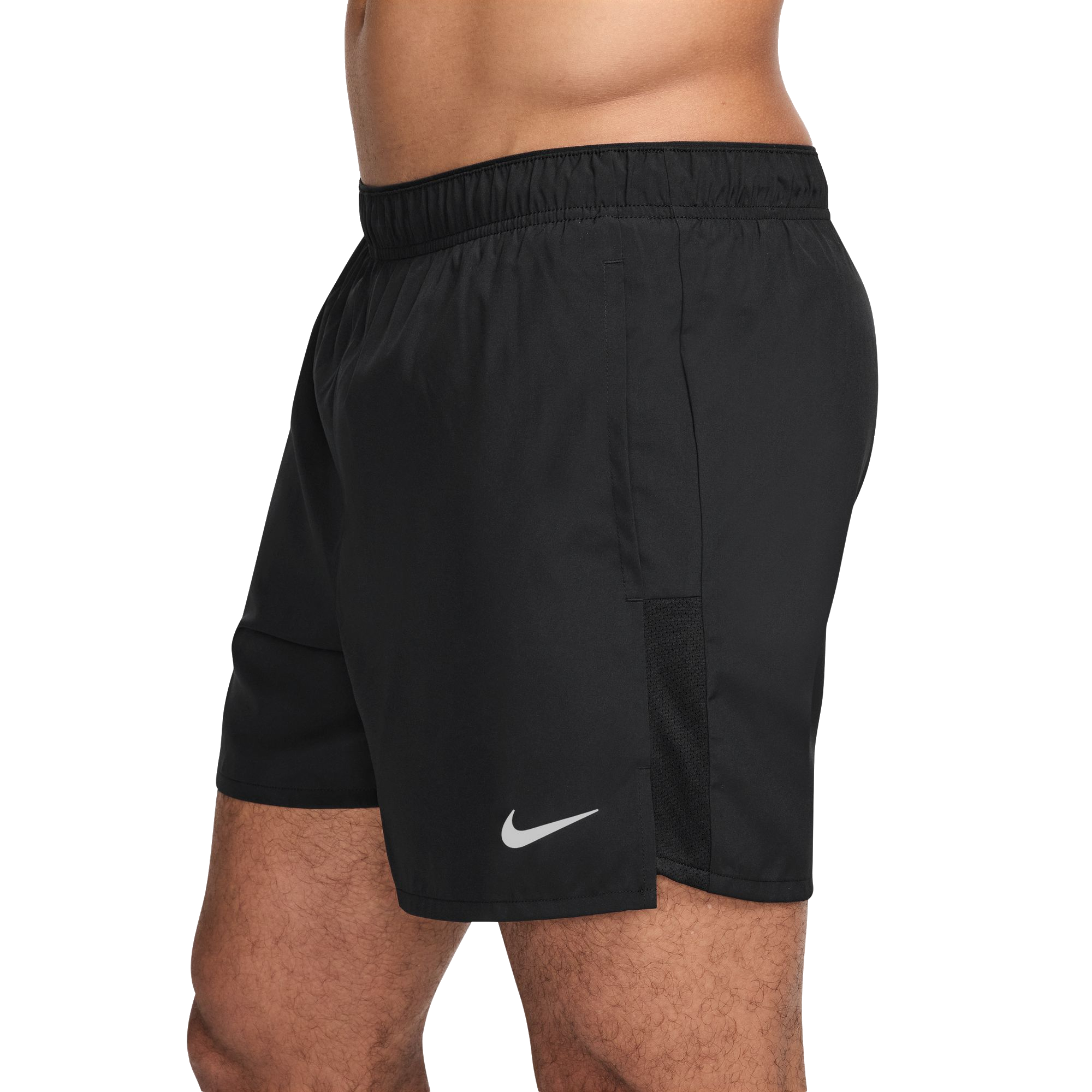 Nike Men's Challenger Dri-FIT 5" 2-in-1 Versatile Shorts - BLACK Thumbnail View 4