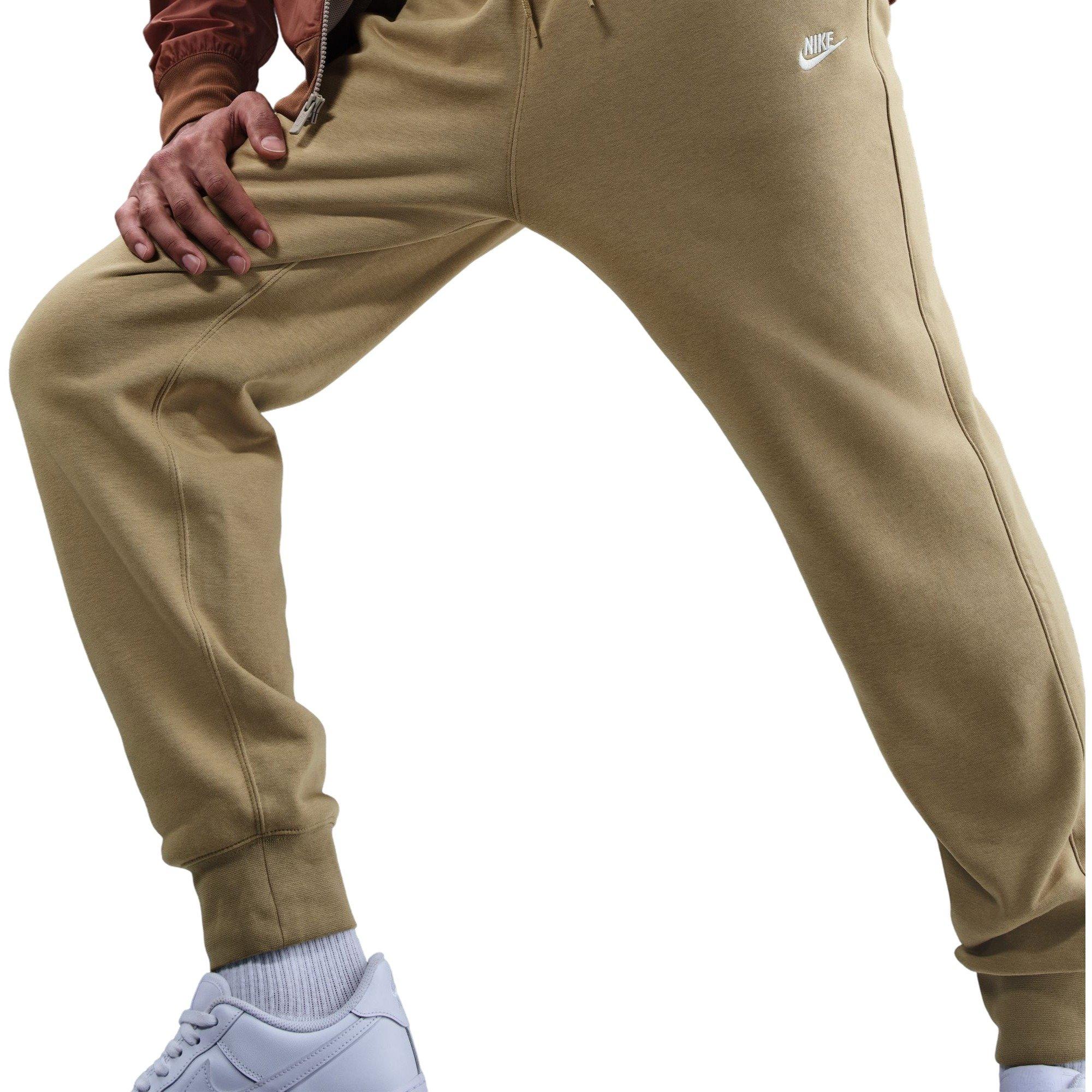 Nike Men's Club Joggers-Beige - BEIGE Thumbnail View 5