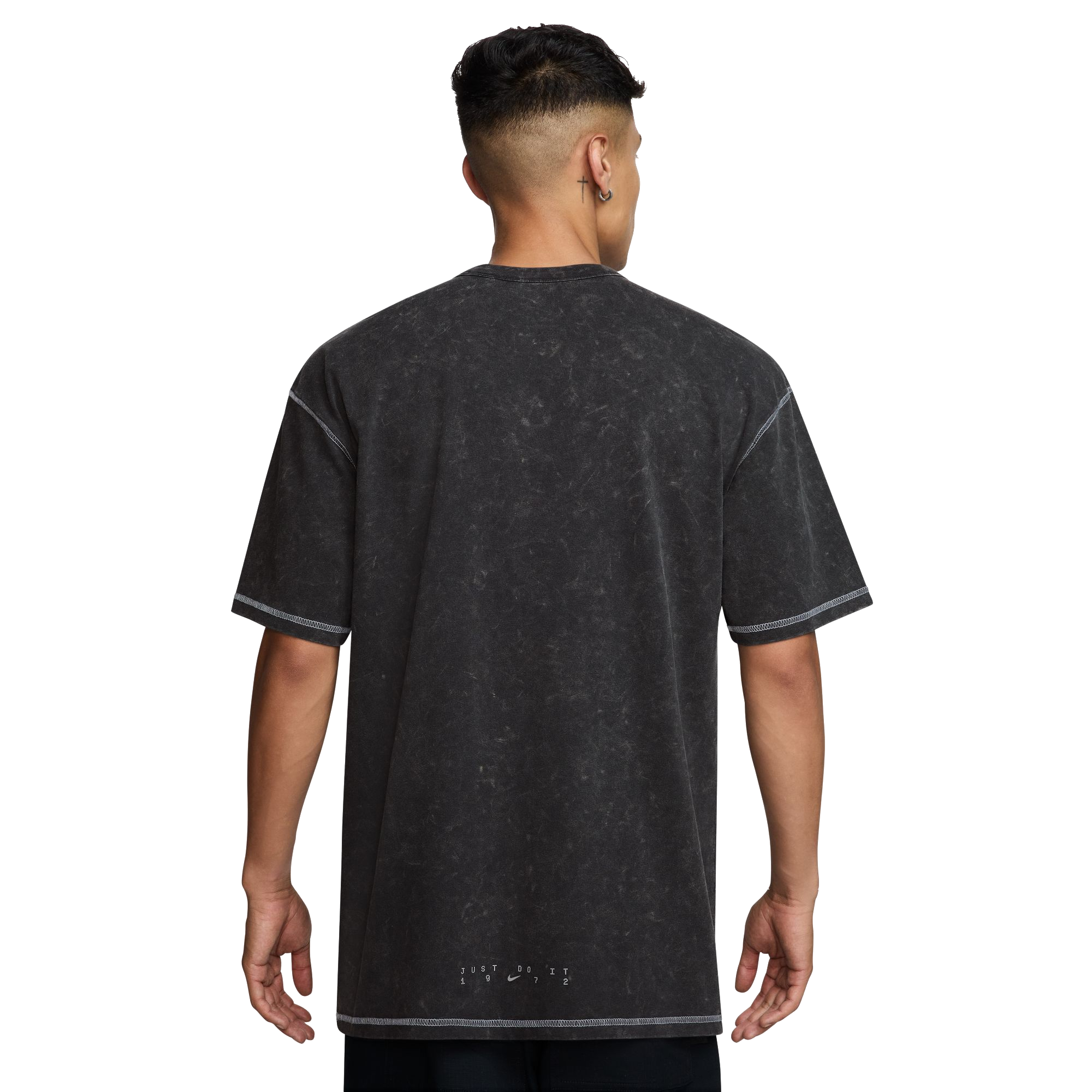 Nike Men's Sportswear Max90 Tee-Grey - GREY Thumbnail View 2