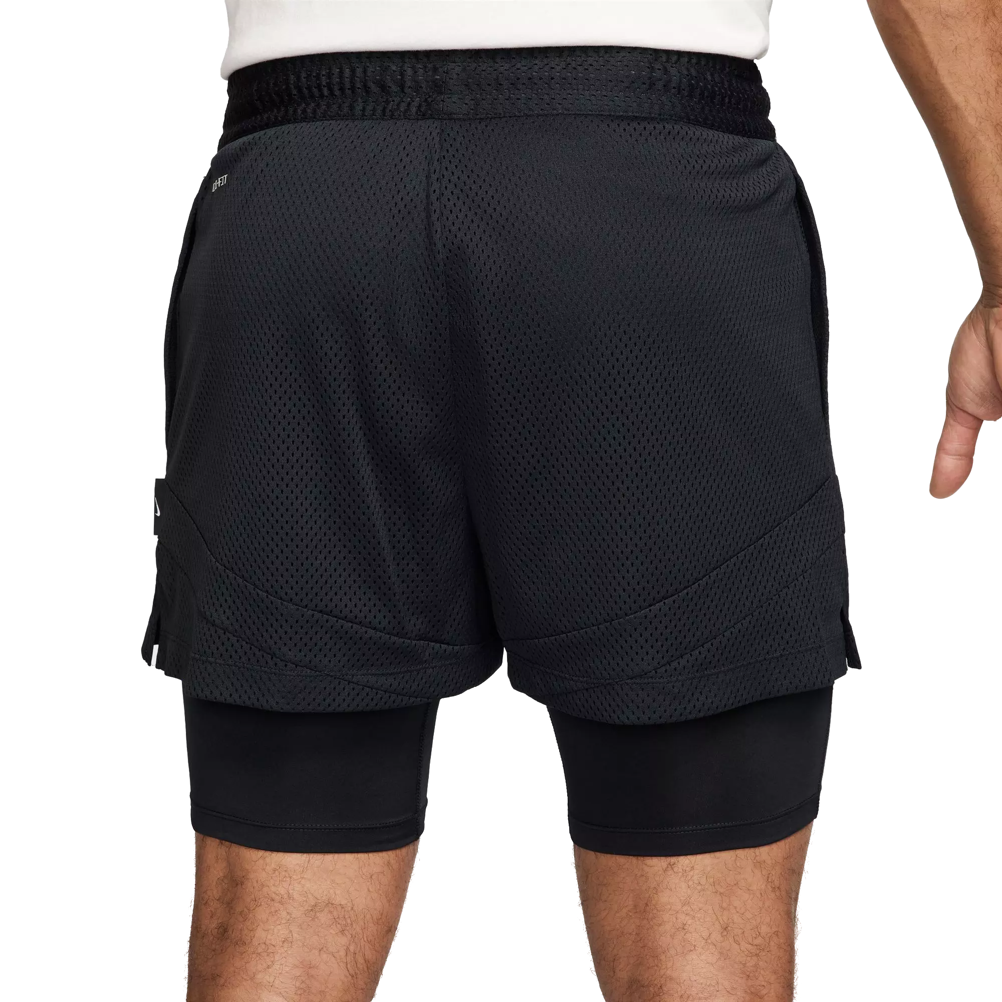 Nike Men's Icon Dri-FIT 4" 2-in-1 Basketball Shorts - BLACK
