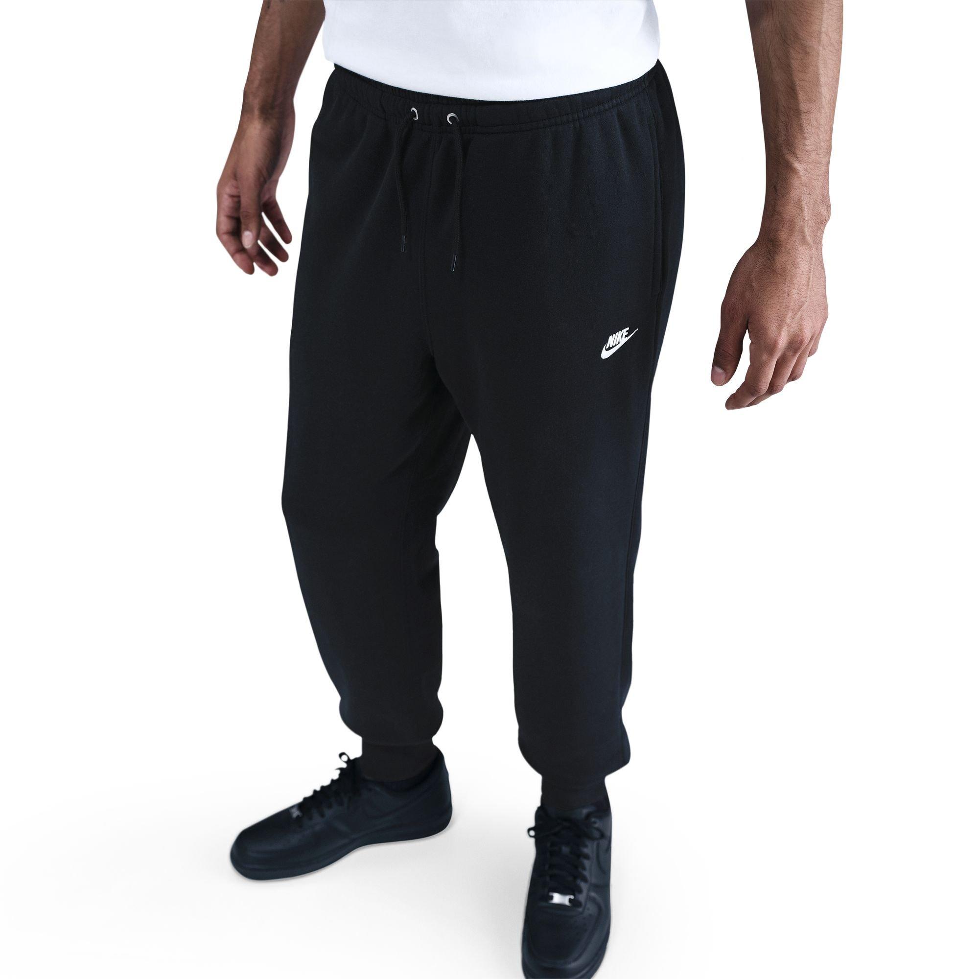 Nike Men's Club Joggers - Black - BLACK Thumbnail View 3