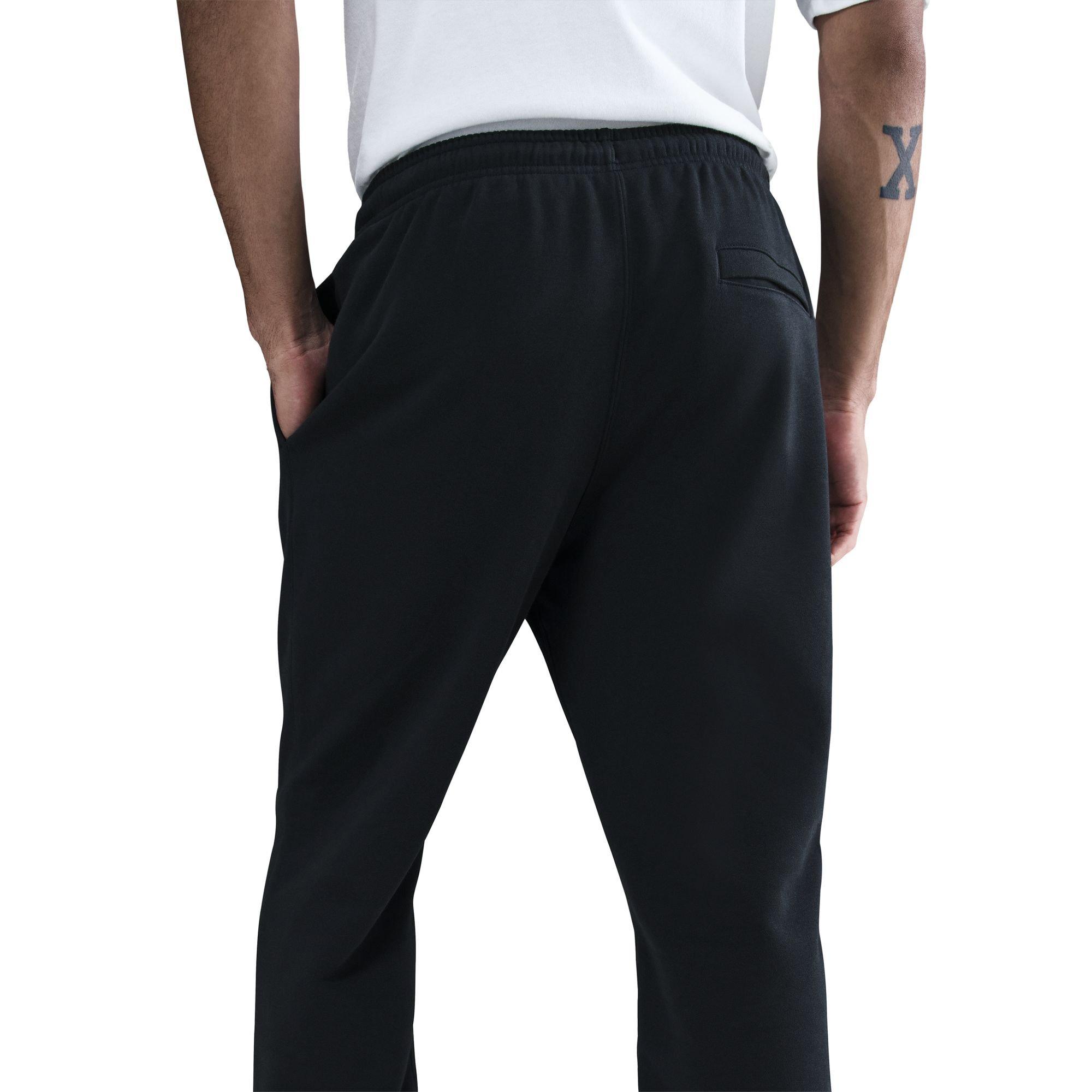 Nike Men's Club Joggers - Black - BLACK Thumbnail View 4