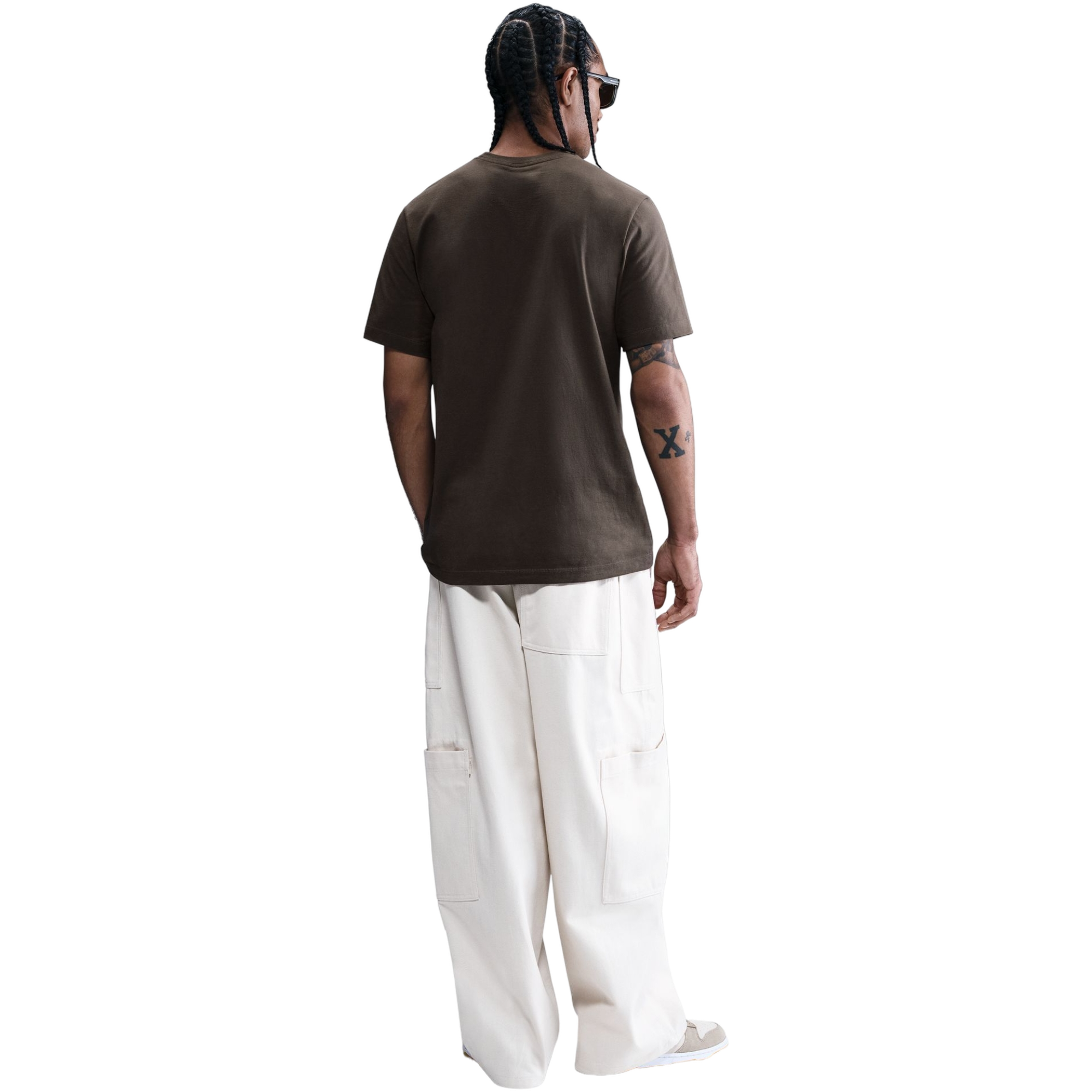 Nike Men's Sportswear Victory Graphic Tee-Brown - BROWN Thumbnail View 2