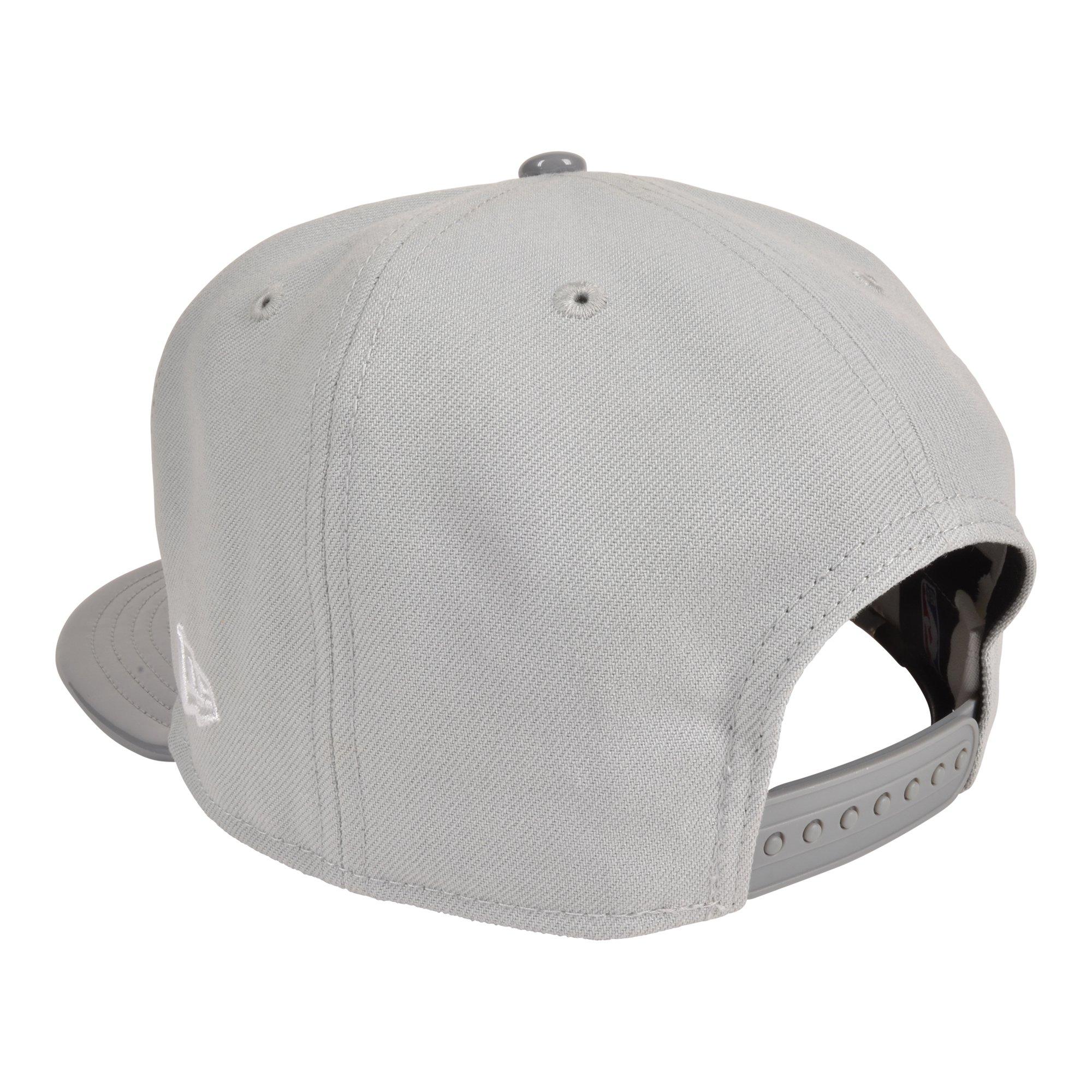 New Era Chicago Bulls 9FIFTY Cool Grey 1X Snapback Hat-Grey