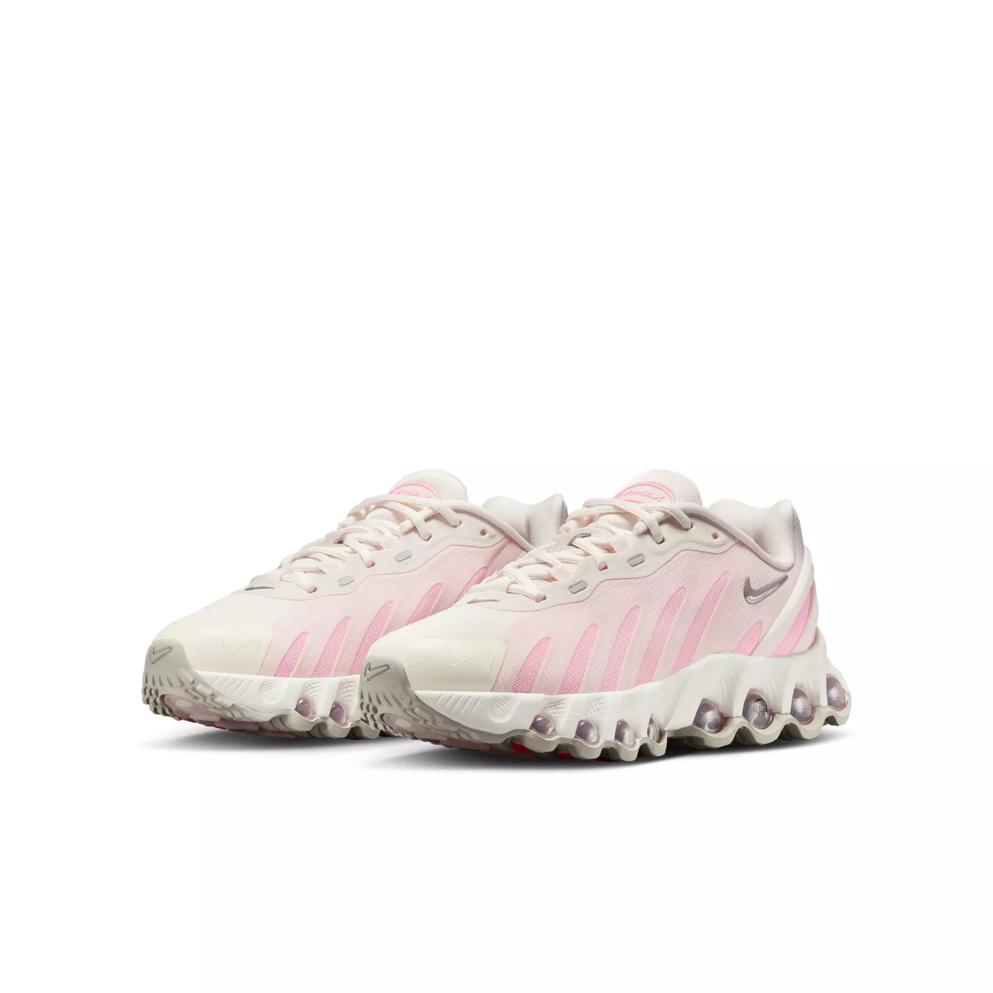 Nike Air Max Dn8 "Phantom/Moon Particle/Soft Med Pink" Grade School Girls' Shoe - PINK/WHITE