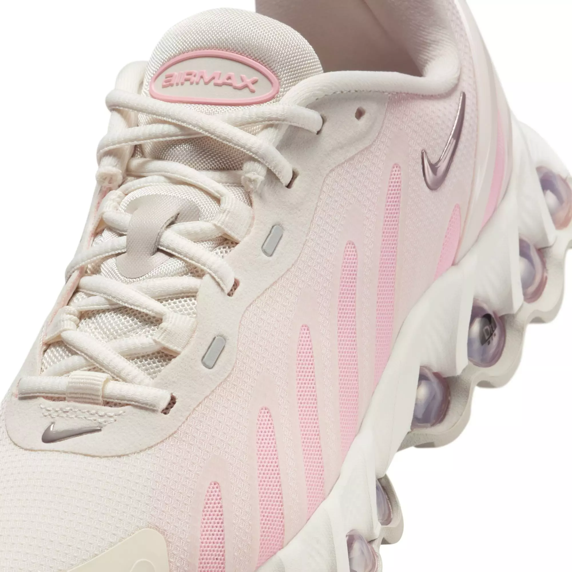 Nike Air Max Dn8 "Phantom/Moon Particle/Soft Med Pink" Grade School Girls' Shoe - PINK/WHITE
