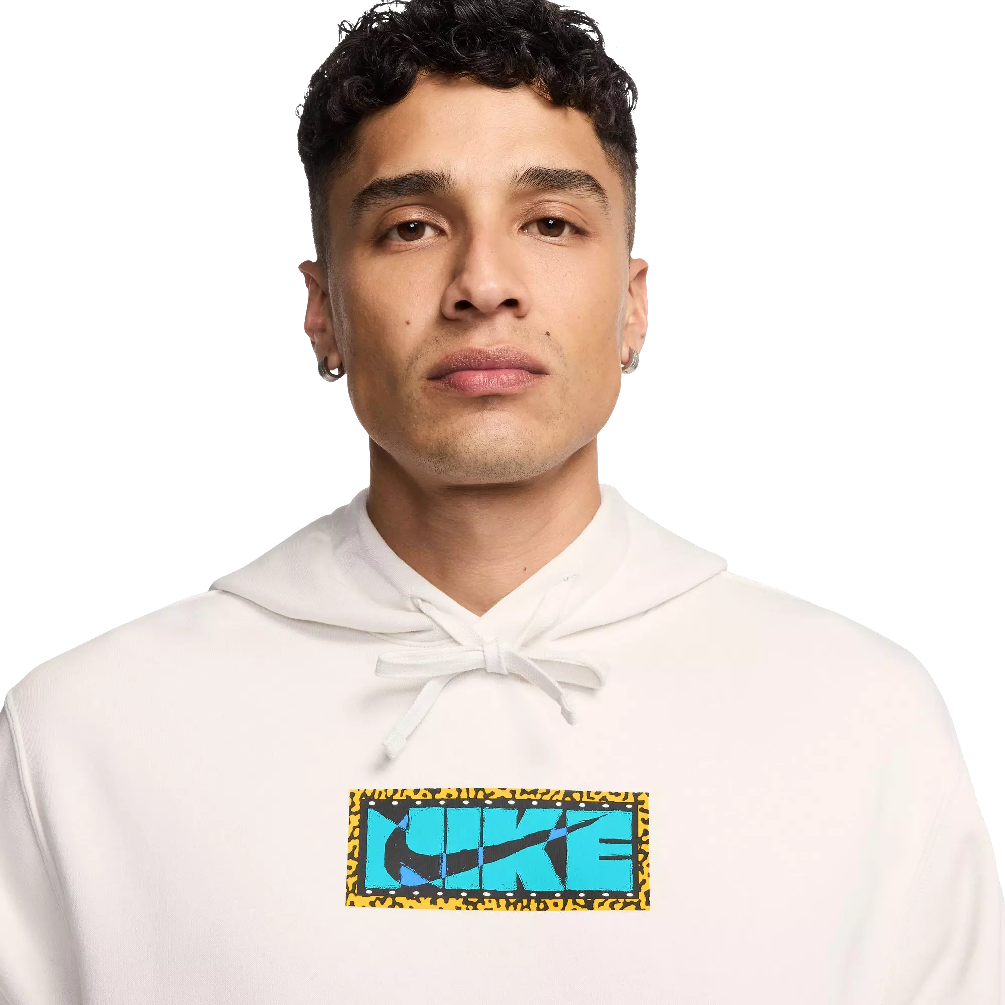 Nike Men's Club Pull-Over Fleece Hoodie - OFF-WHITE