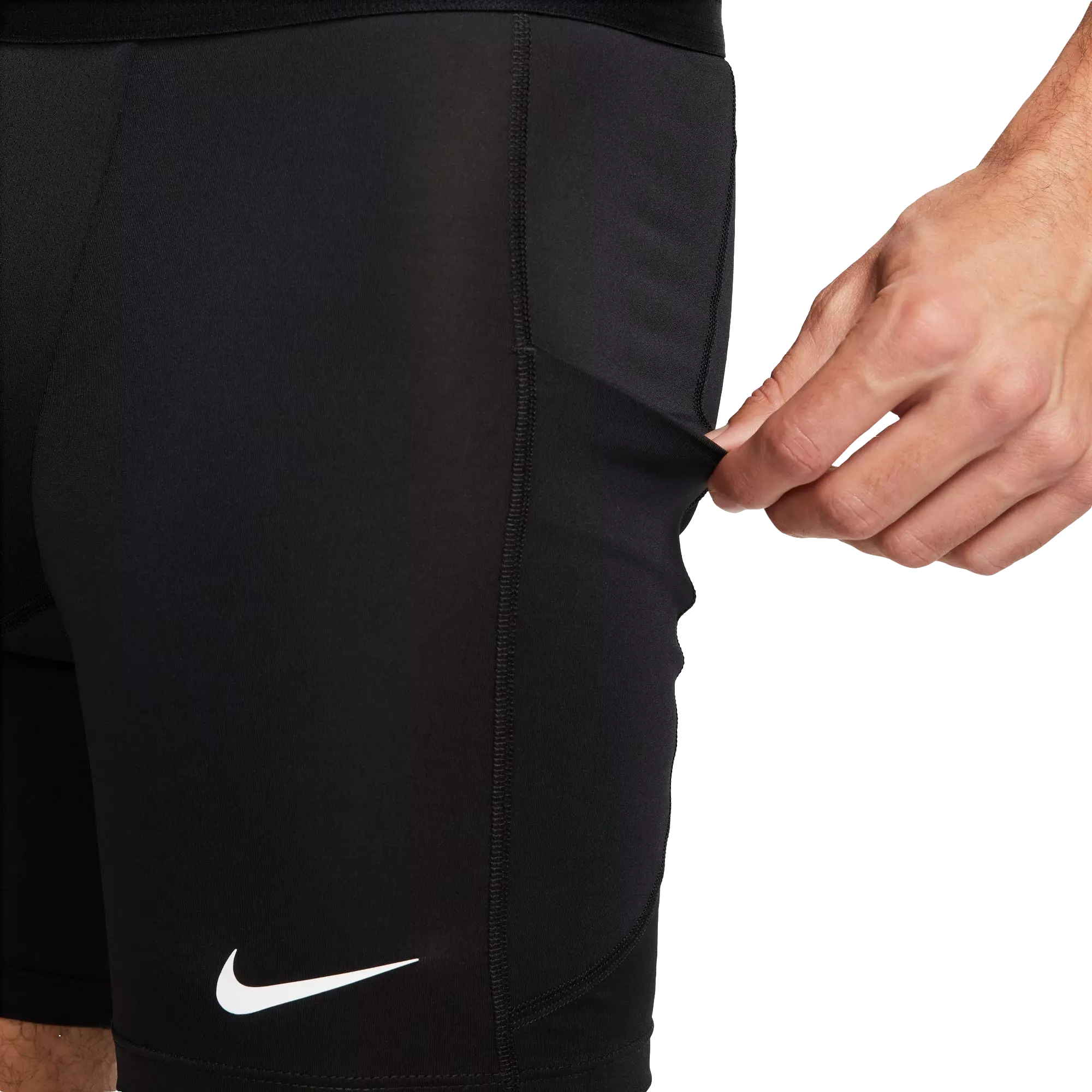 Nike Men's Pro Dri-FIT Fitness Shorts - BLACK