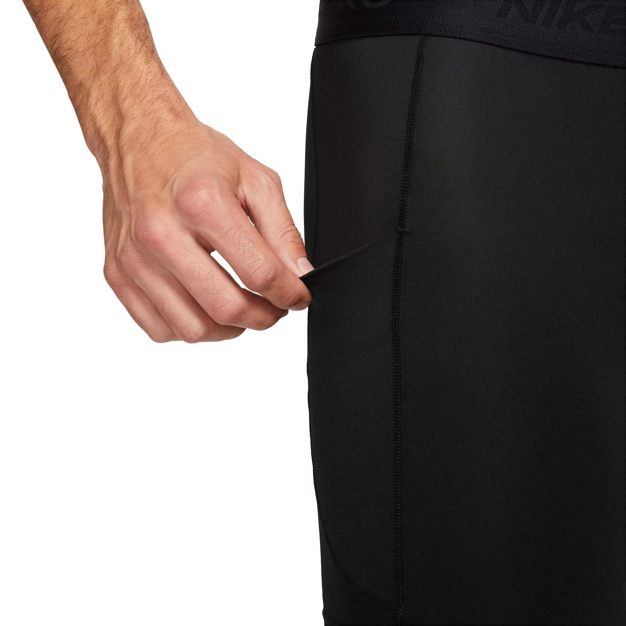 Nike Men's Pro Dri-FIT Fitness Shorts - BLACK