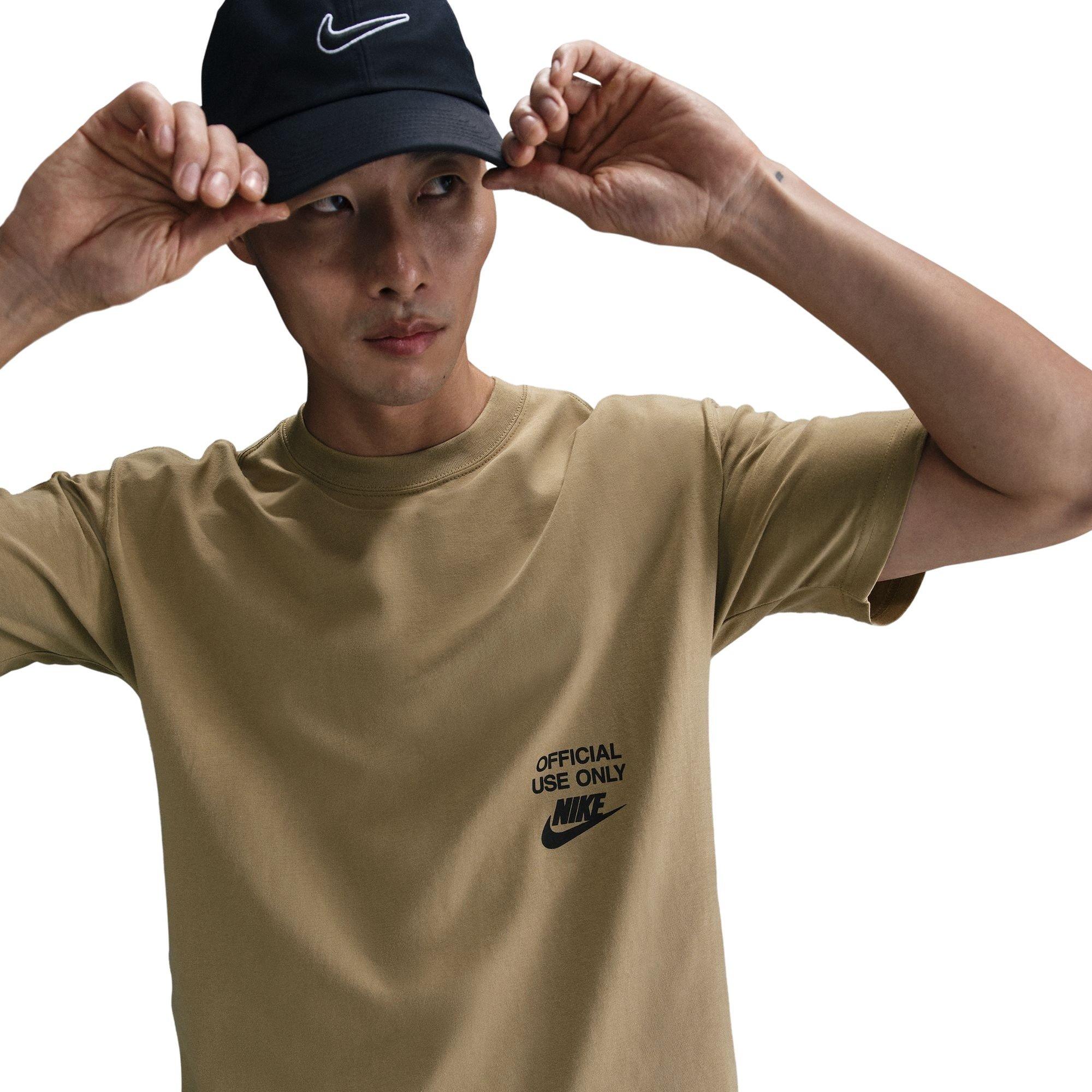 Nike Men's Sportswear Max90 Tee - Beige - BROWN Thumbnail View 3