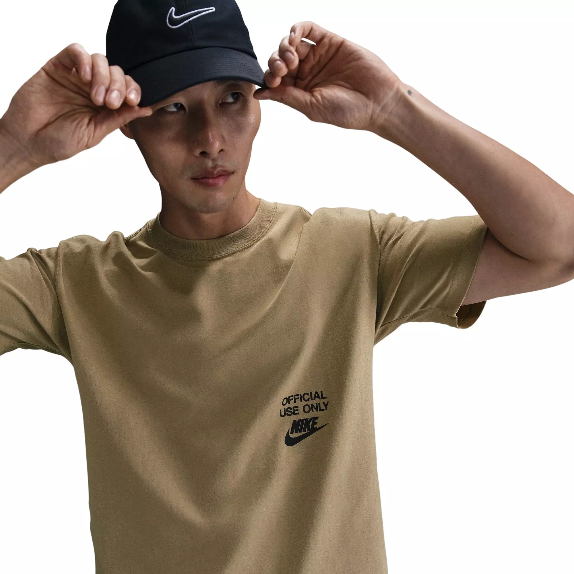 Nike Men's Sportswear Max90 Tee - Beige - BROWN