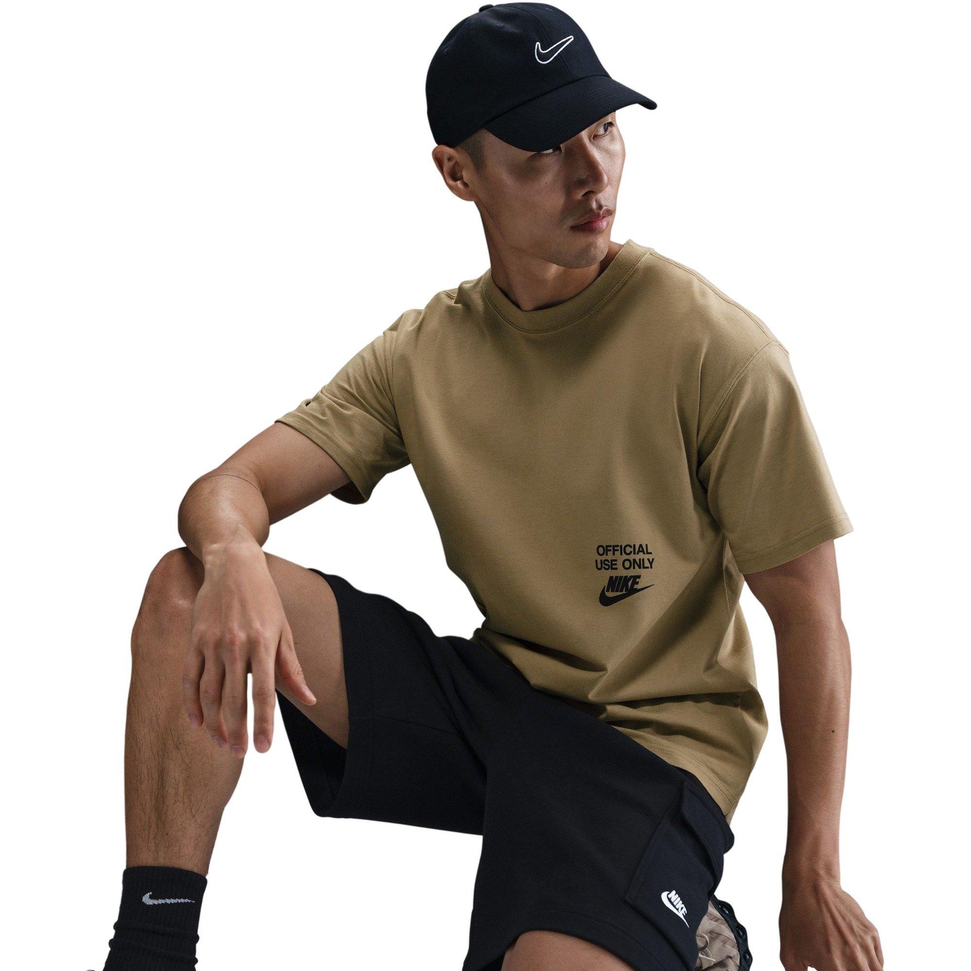 Nike Men's Sportswear Max90 Tee - Beige - BROWN Thumbnail View 4
