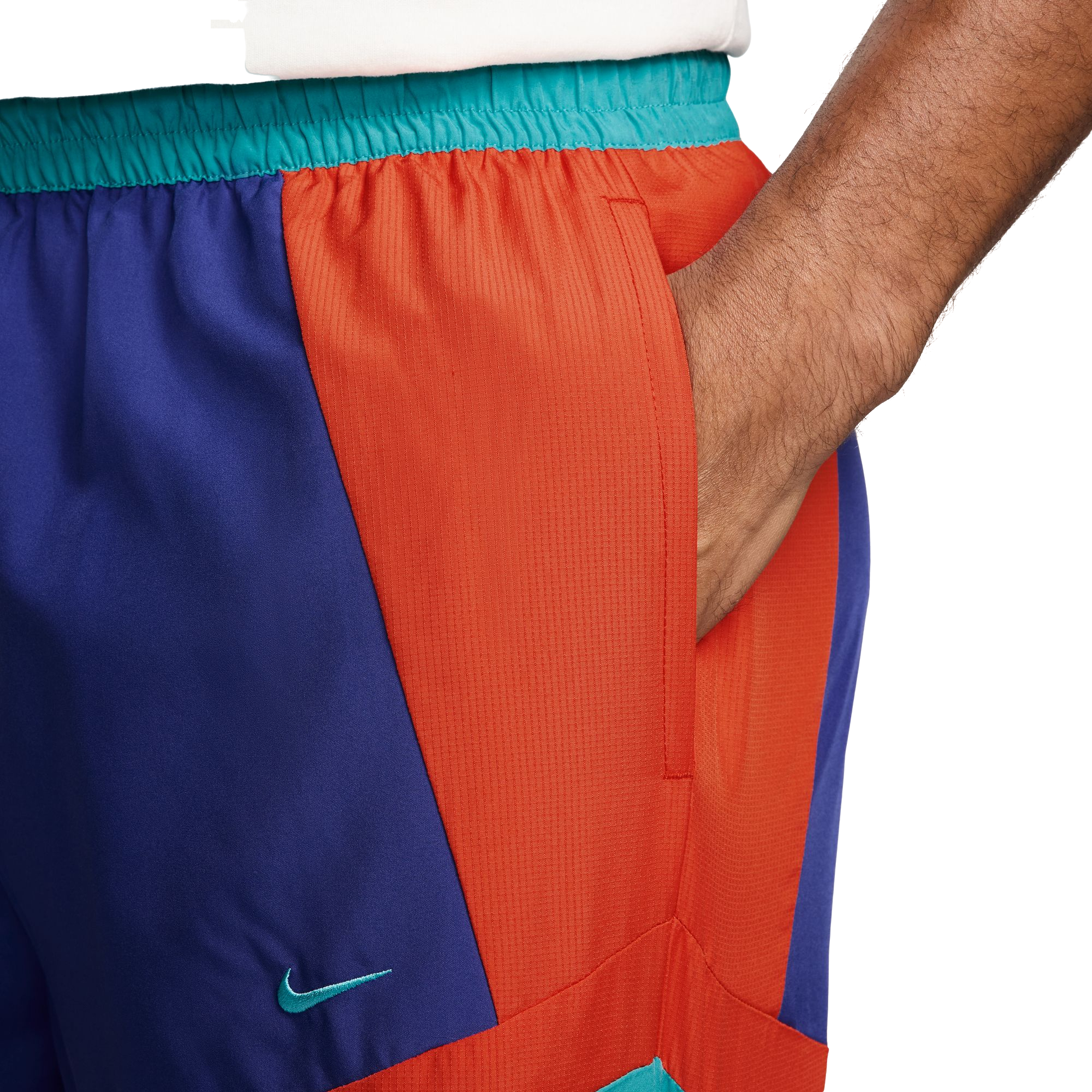 Nike Men's Icon 6" Dri-FIT Woven Basketball Shorts - MULTI-COLOR Thumbnail View 4