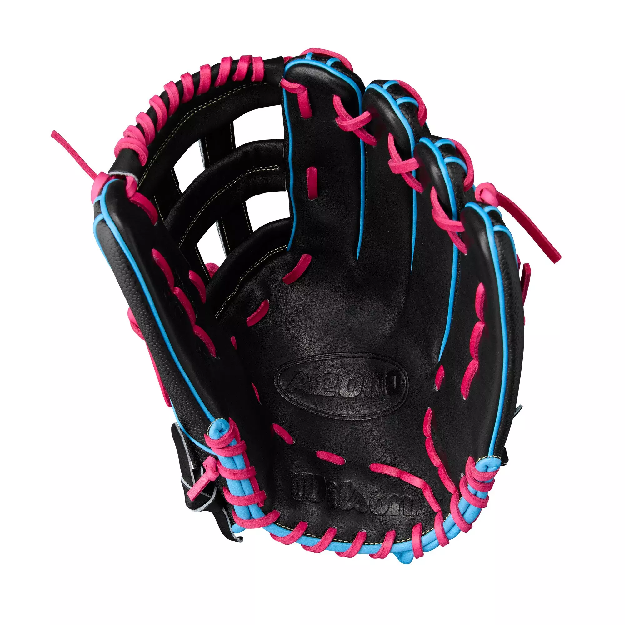 Wilson A2000 1777SS 12.75” Outfield Baseball Glove 2025 - BLACK/LT BLUE