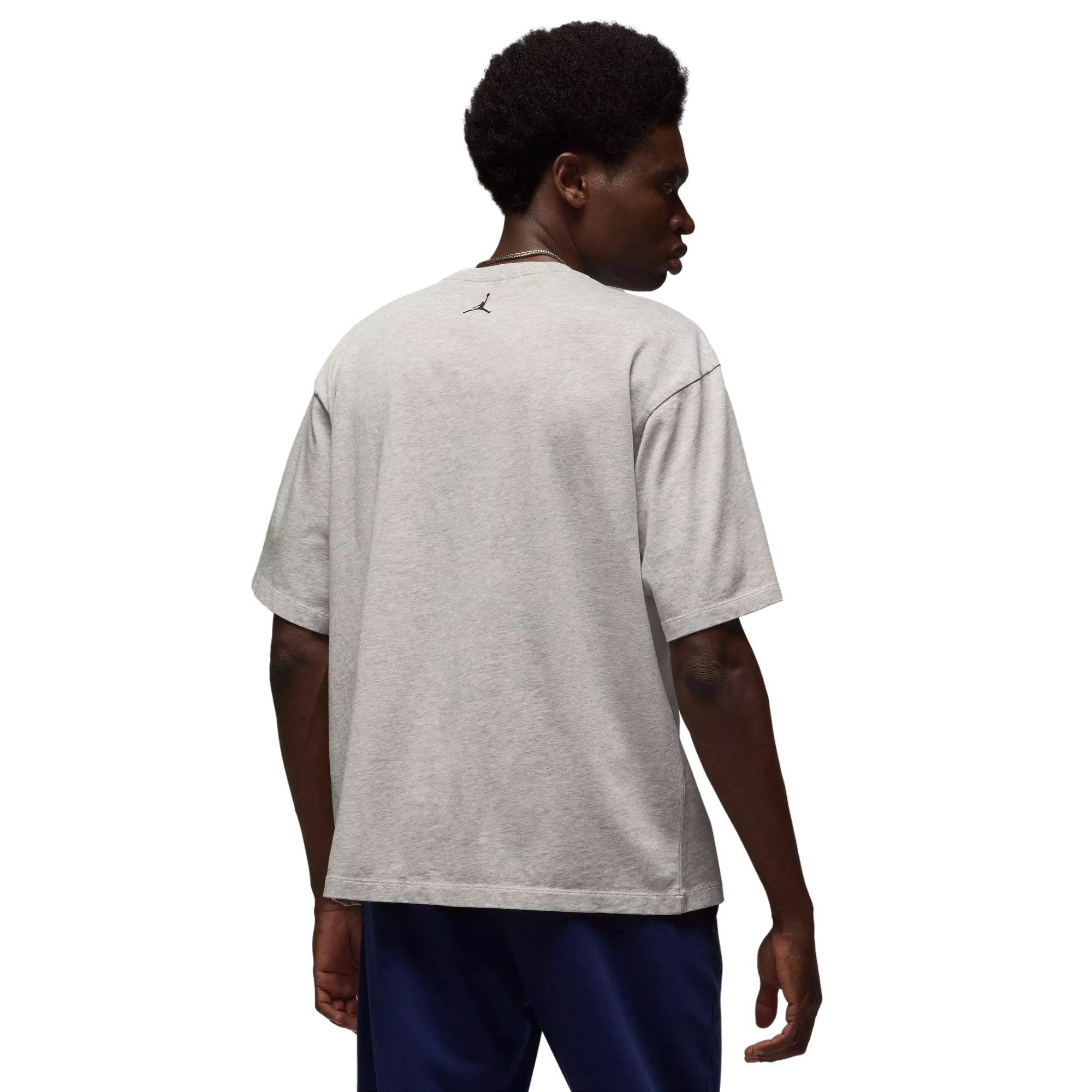 Jordan Men's Concert UNC Oversized Tee - Grey - GREY