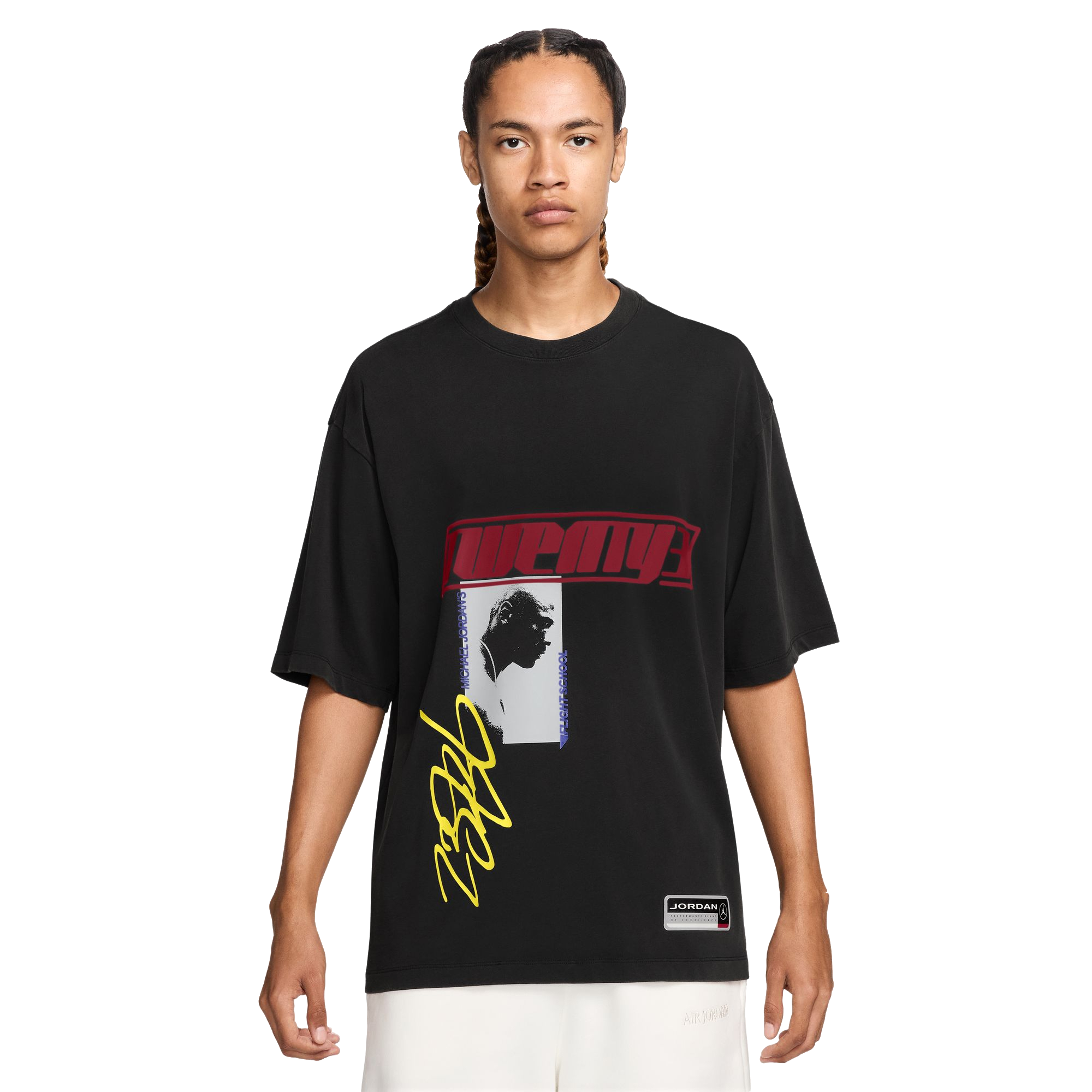 Jordan Men's Flight Essentials Tee - BLACK Thumbnail View 1