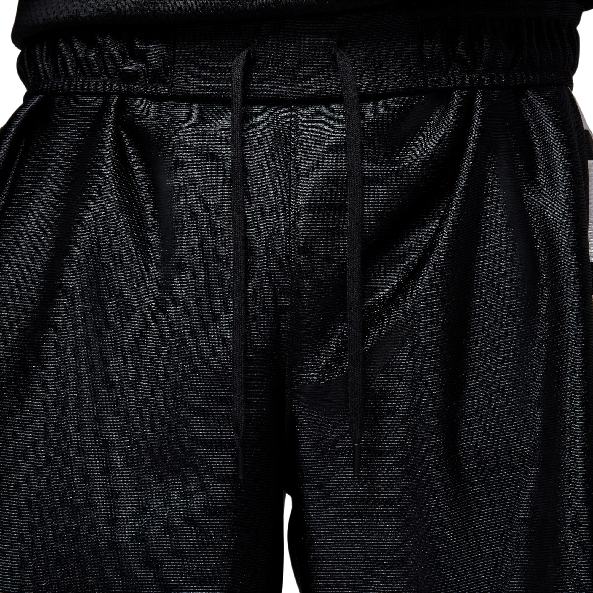 Jordan Men's Brooklyn Cat Scratch Shorts - BLACK/WHITE Thumbnail View 5