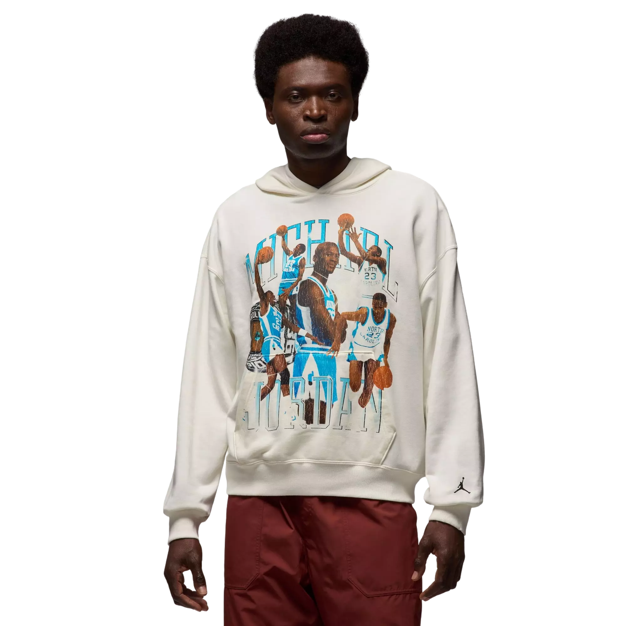 Jordan Men's Flight Oversized Pullover Hoodie - SAIL