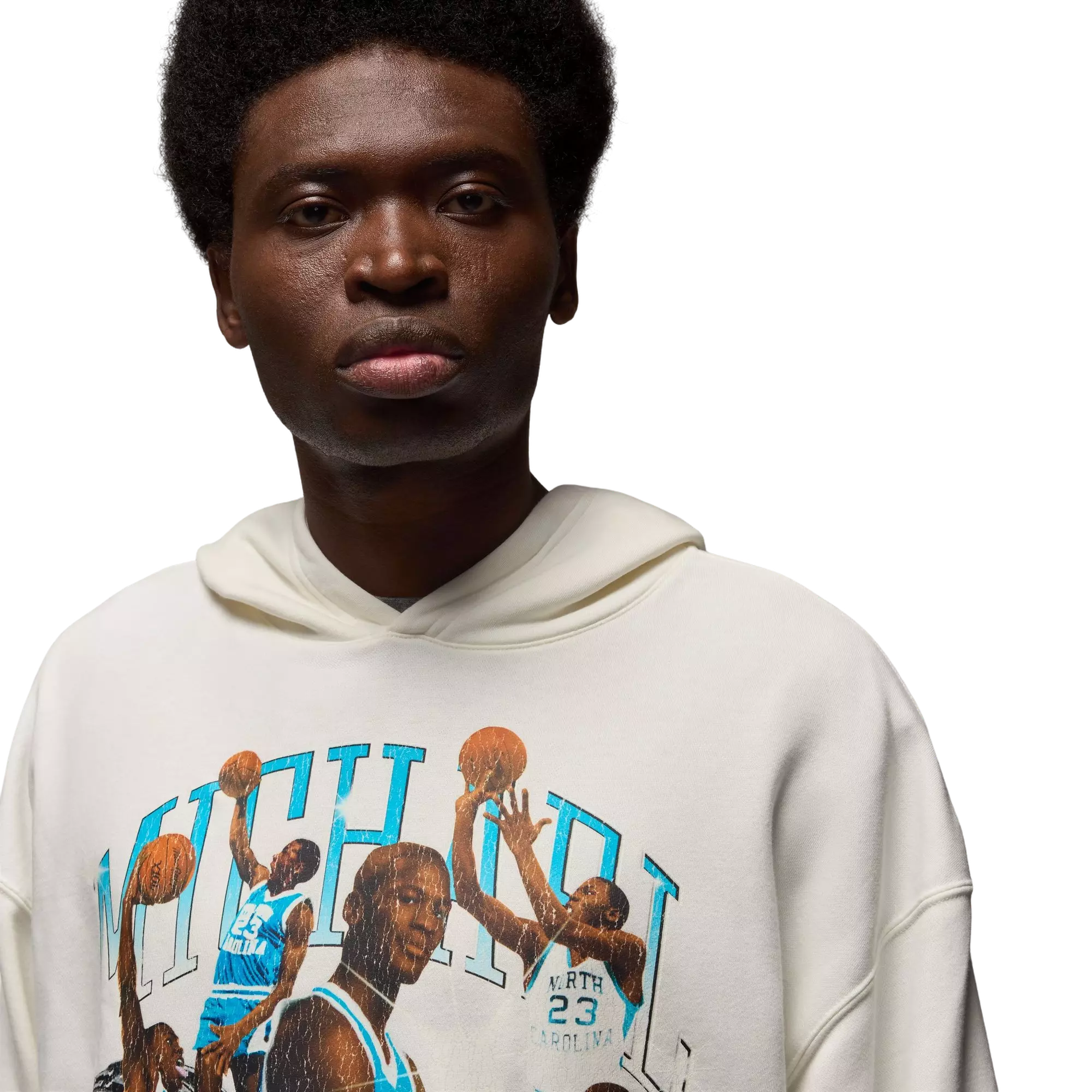 Jordan Men's Flight Oversized Pullover Hoodie - SAIL