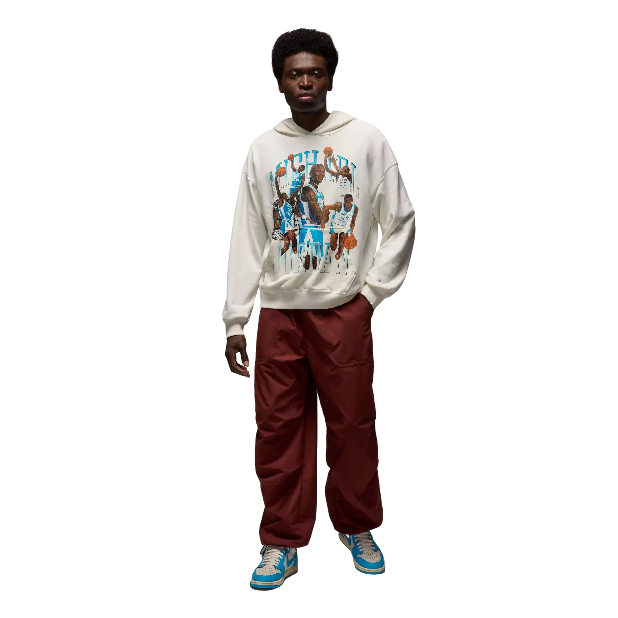 Jordan Men's Flight Oversized Pullover Hoodie - SAIL