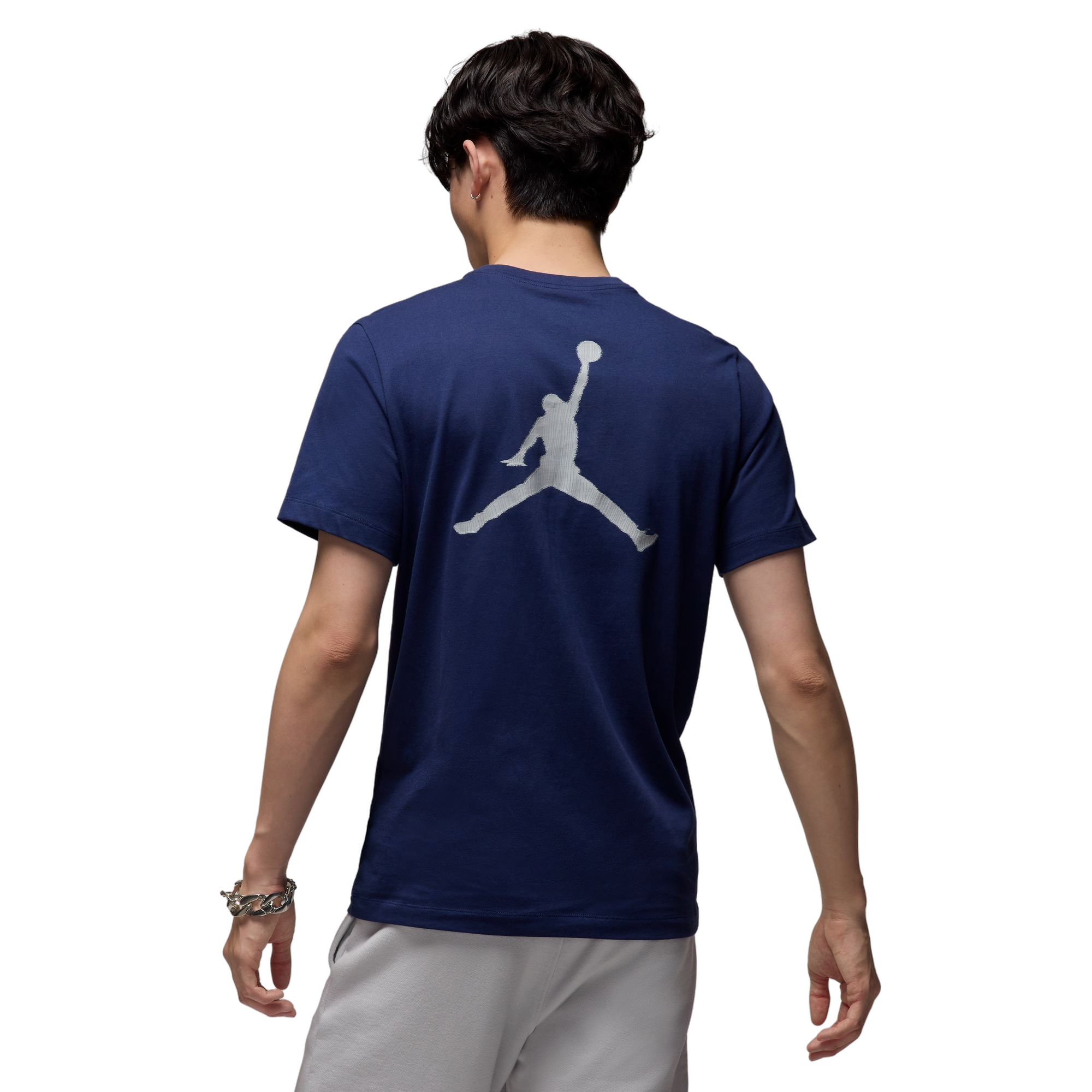 Jordan Men's MVP Jumpman Tee - NAVY Thumbnail View 2